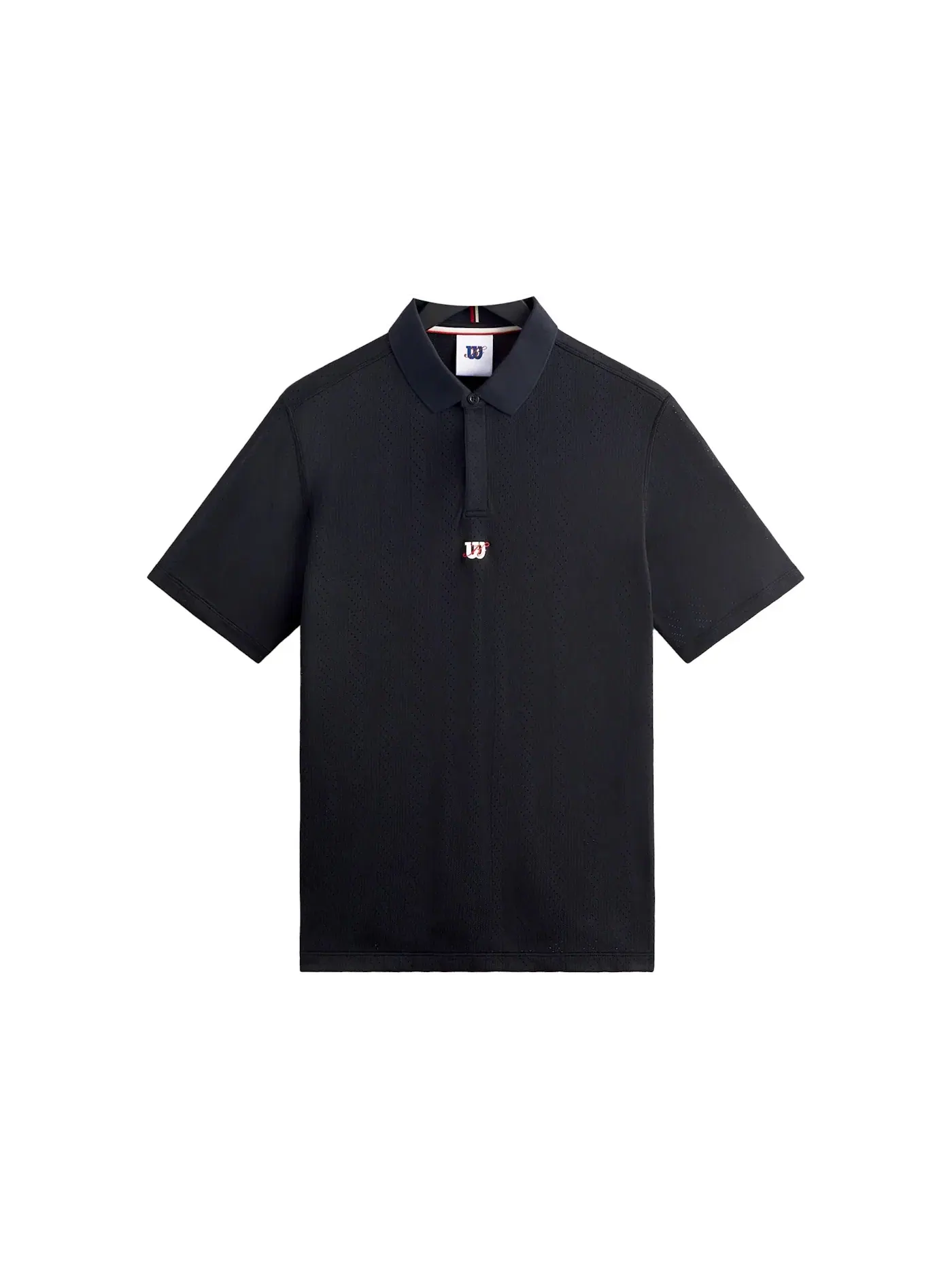 Мужское поло с вентиляцией Polo Kith — изображение 1 из 2, черный