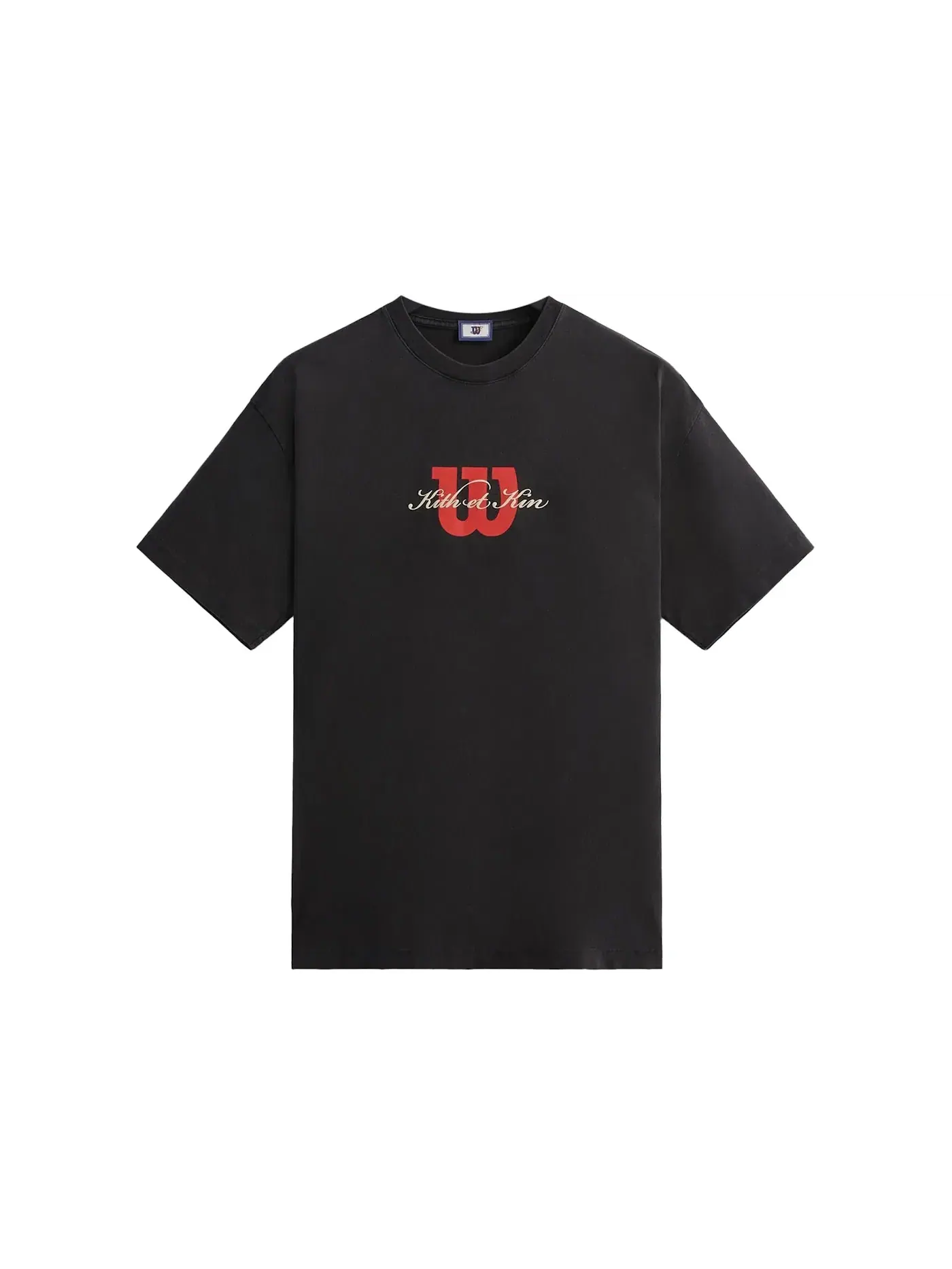 Мужская футболка с принтом Kith Kith Et Kin Vintage Tee — изображение 1 из 2, черный