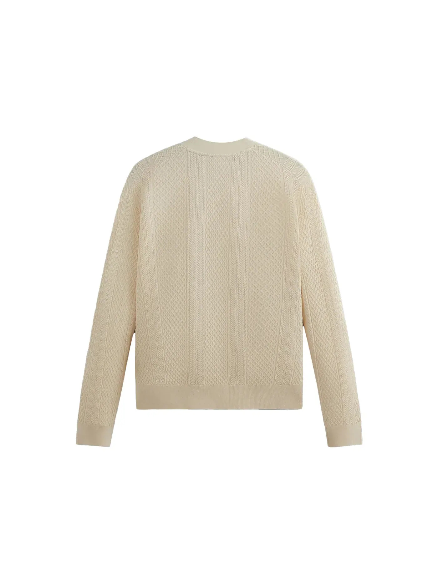 Мужской кардиган с длинным рукавом Cardigan Kith, Seedpearl — изображение 2 из 2