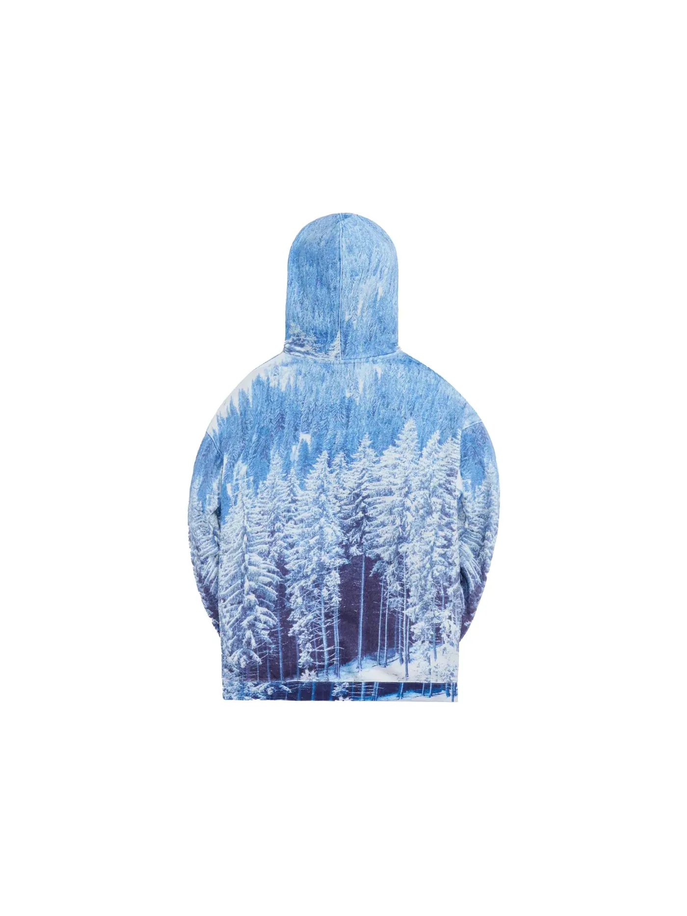 Мужской худи с принтом Kith Winter Forest — изображение 2 из 2, белый