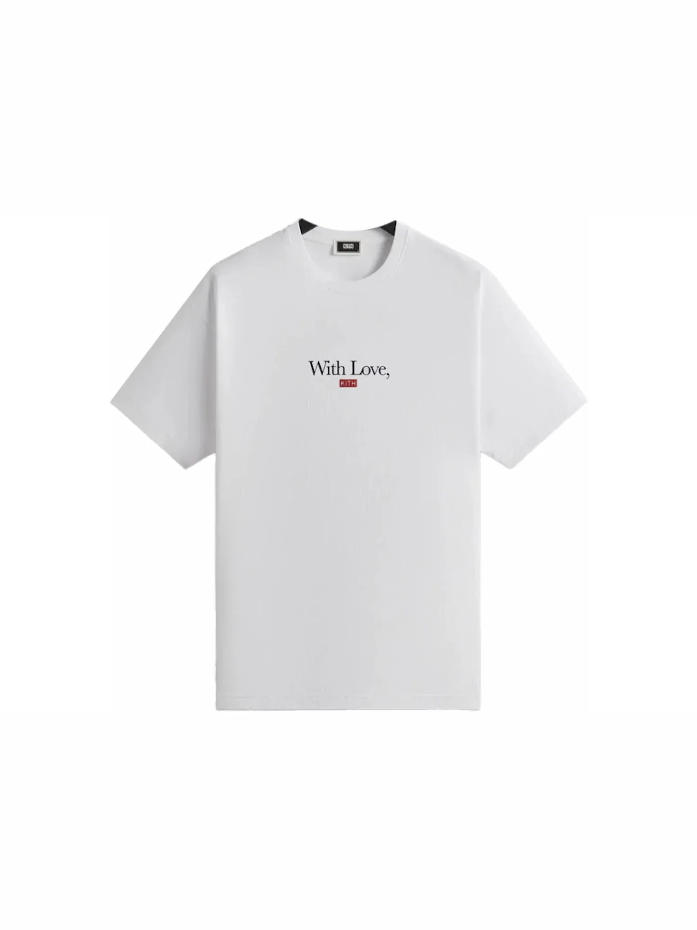 Мужская футболка хлопковая Tee Kith — изображение 1 из 2, белый