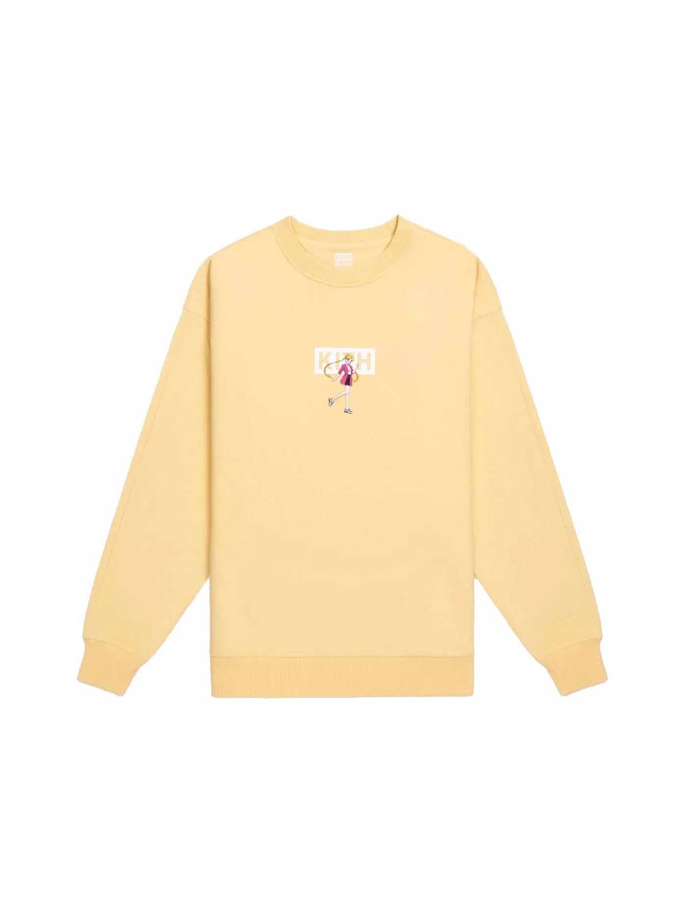 Женский свитшот с принтом Cris Crewneck Kith — изображение 1 из 1, желтый