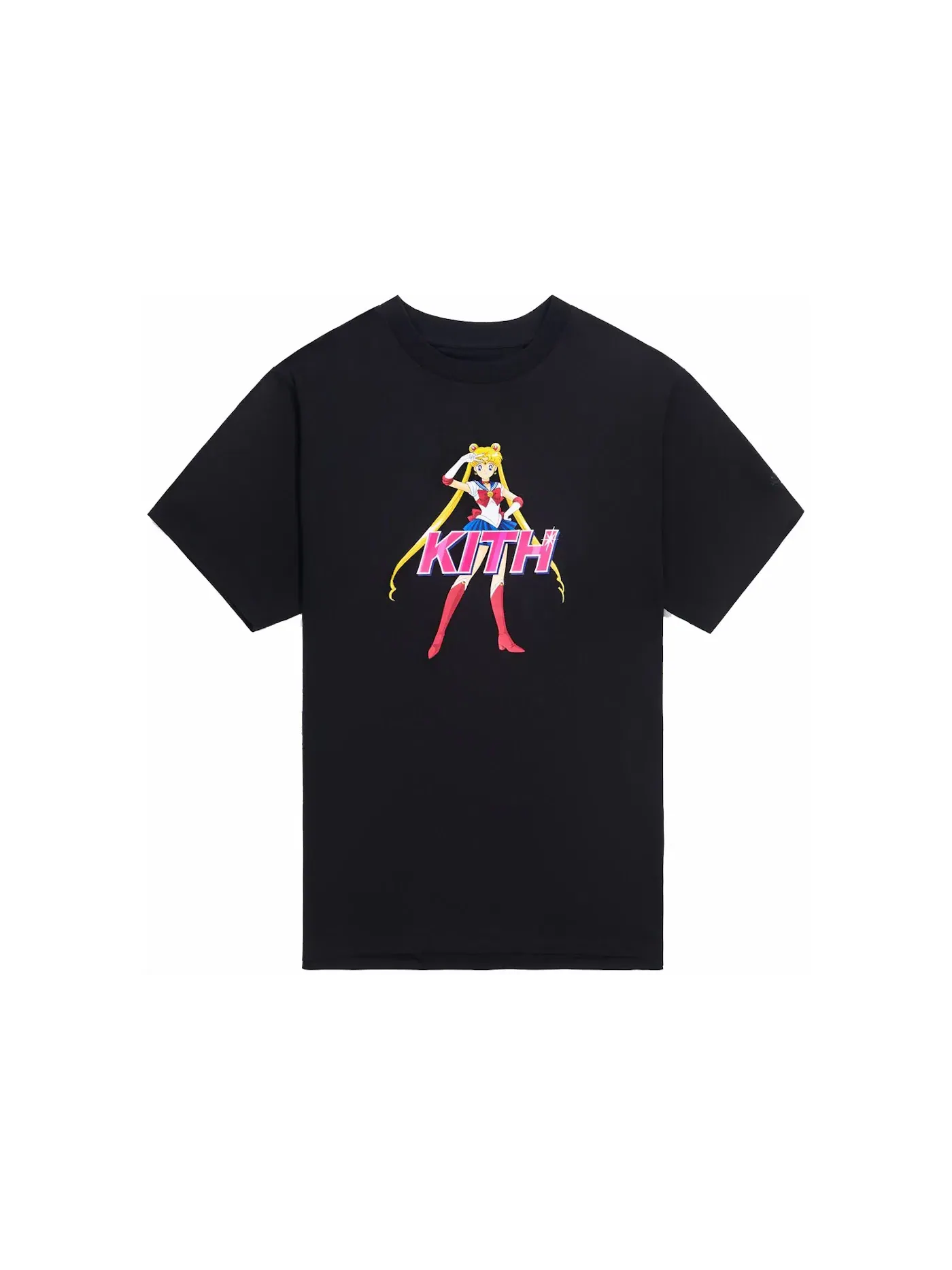 Женская футболка с принтом Kith Women x Sailor Moon Mott Tee Kith — изображение 1 из 1, черный