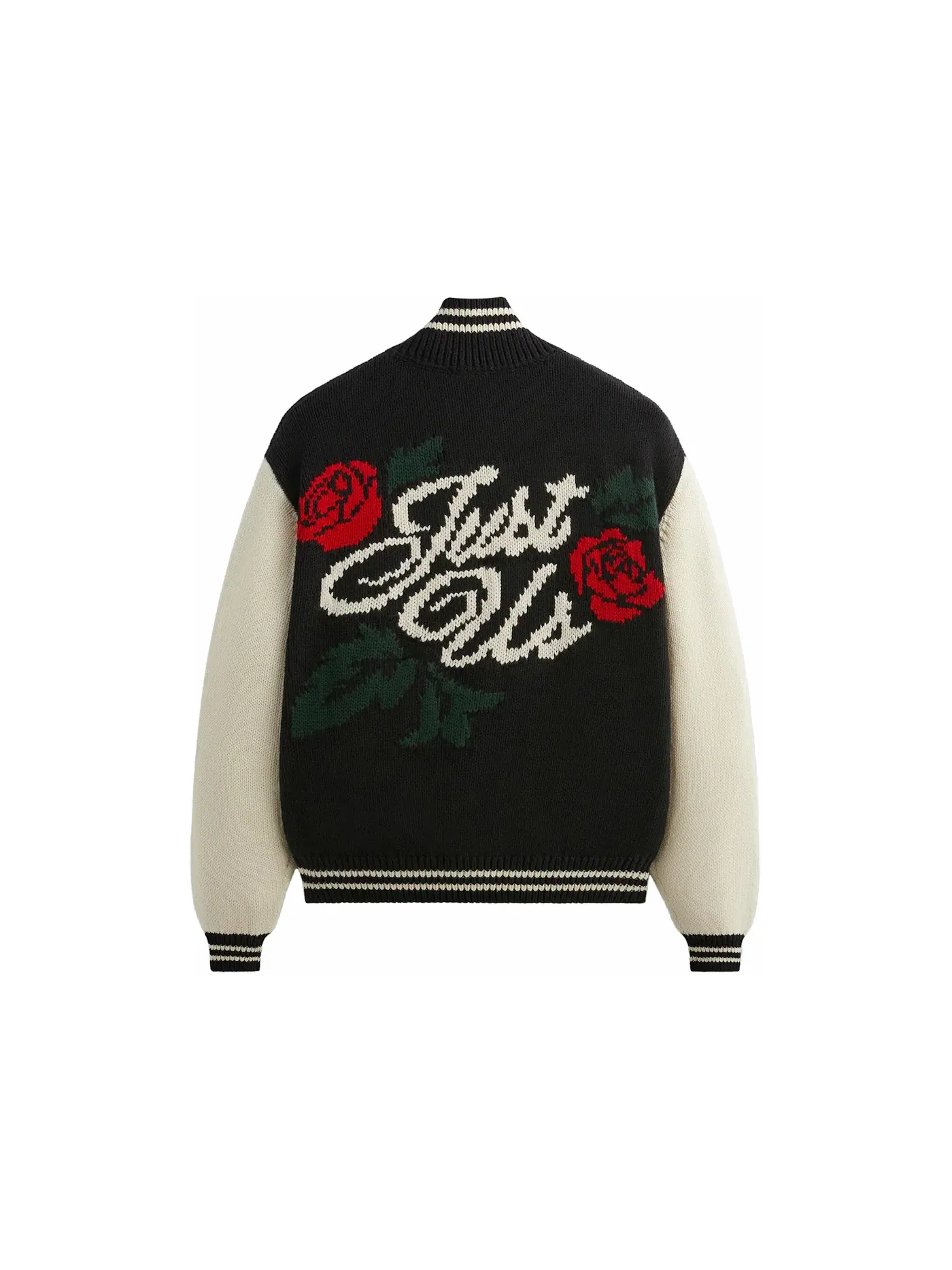 Мужской свитшот с полной молнией Wyona Full-Zip Varsity Kith — изображение 1 из 2, черный