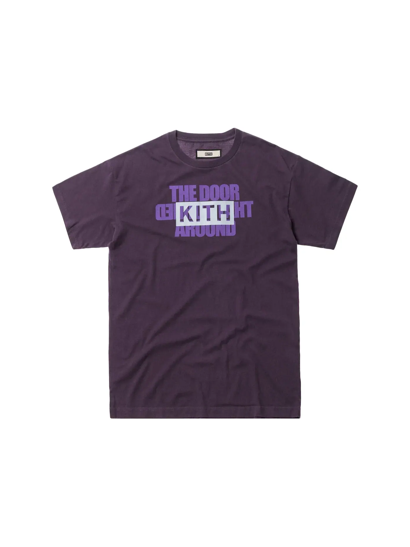 Мужская футболка с принтом Kith Tee — изображение 1 из 2, фиолетовый