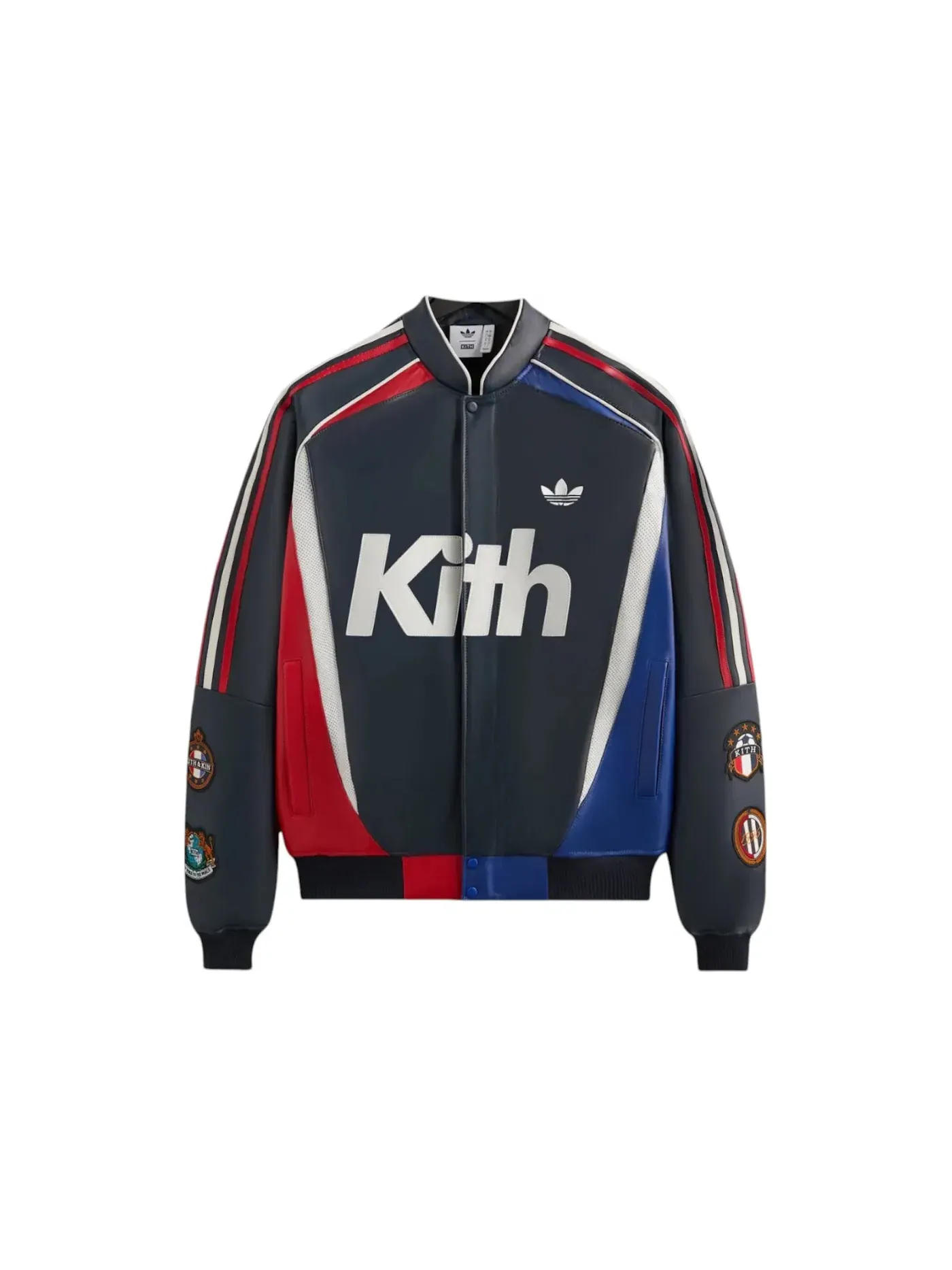 Мужская куртка-бомбер Kith x Adidas Football, Legend Ink — изображение 1 из 1