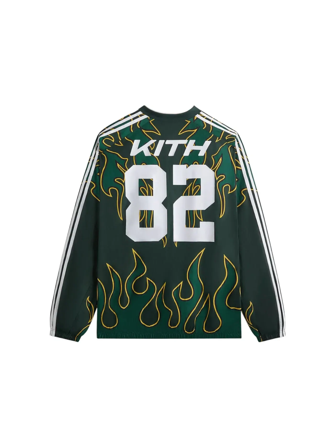 Мужская футбольная футболка с принтом Kith x Adidas Football Flame Soccer Jersey, Stadium — изображение 2 из 2