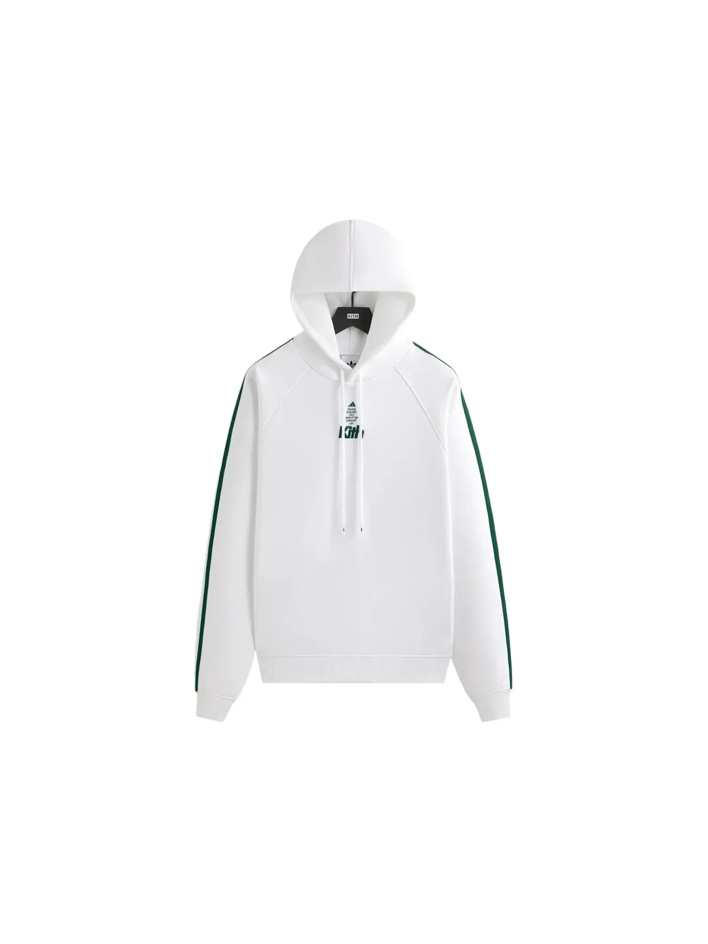 Мужская худи Kith x Adidas Football Hoodie — изображение 1 из 2, белый
