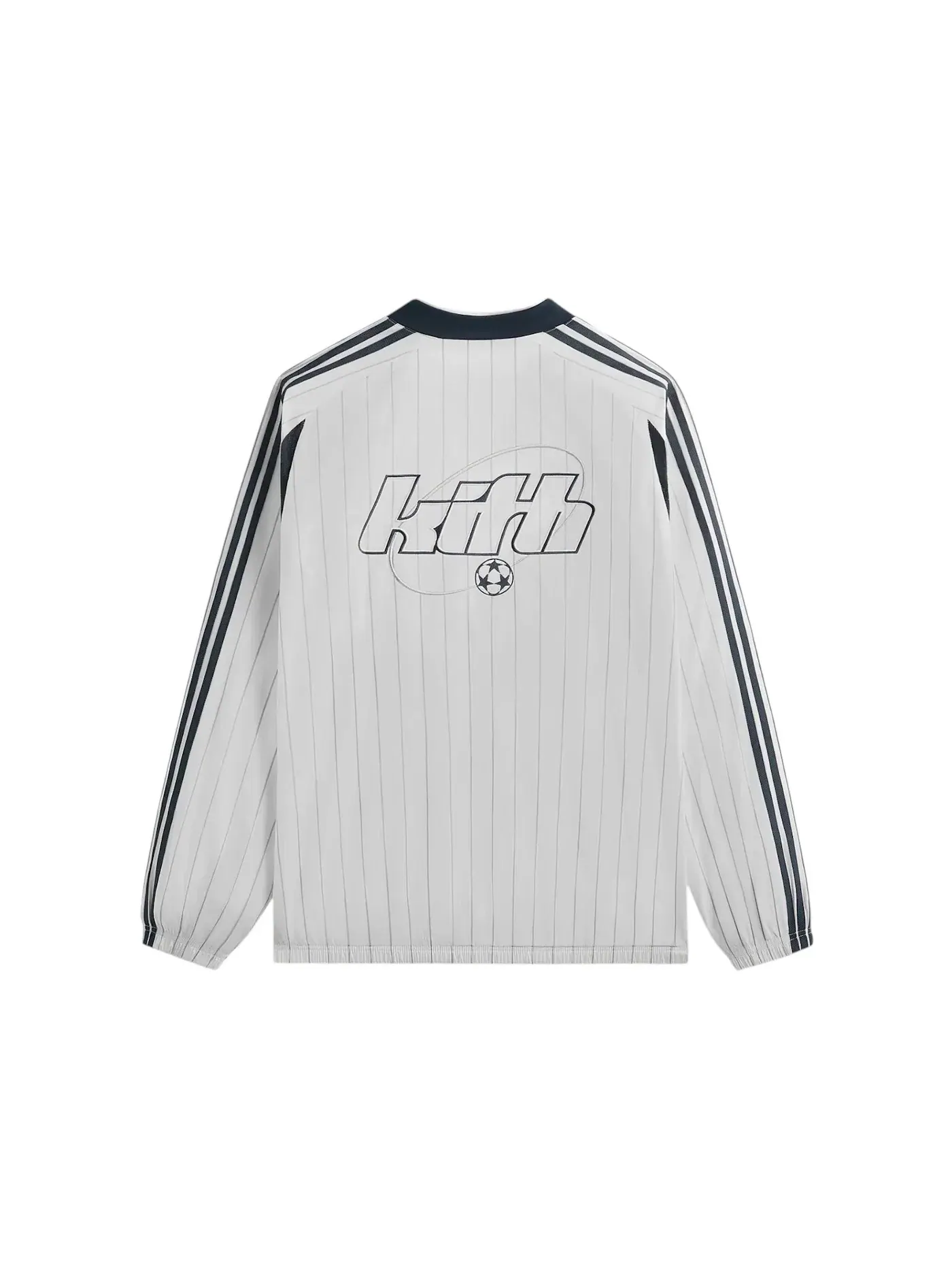 Мужская футболка с длинным рукавом и V-образным вырезом Jersey Kith — изображение 2 из 2, белый