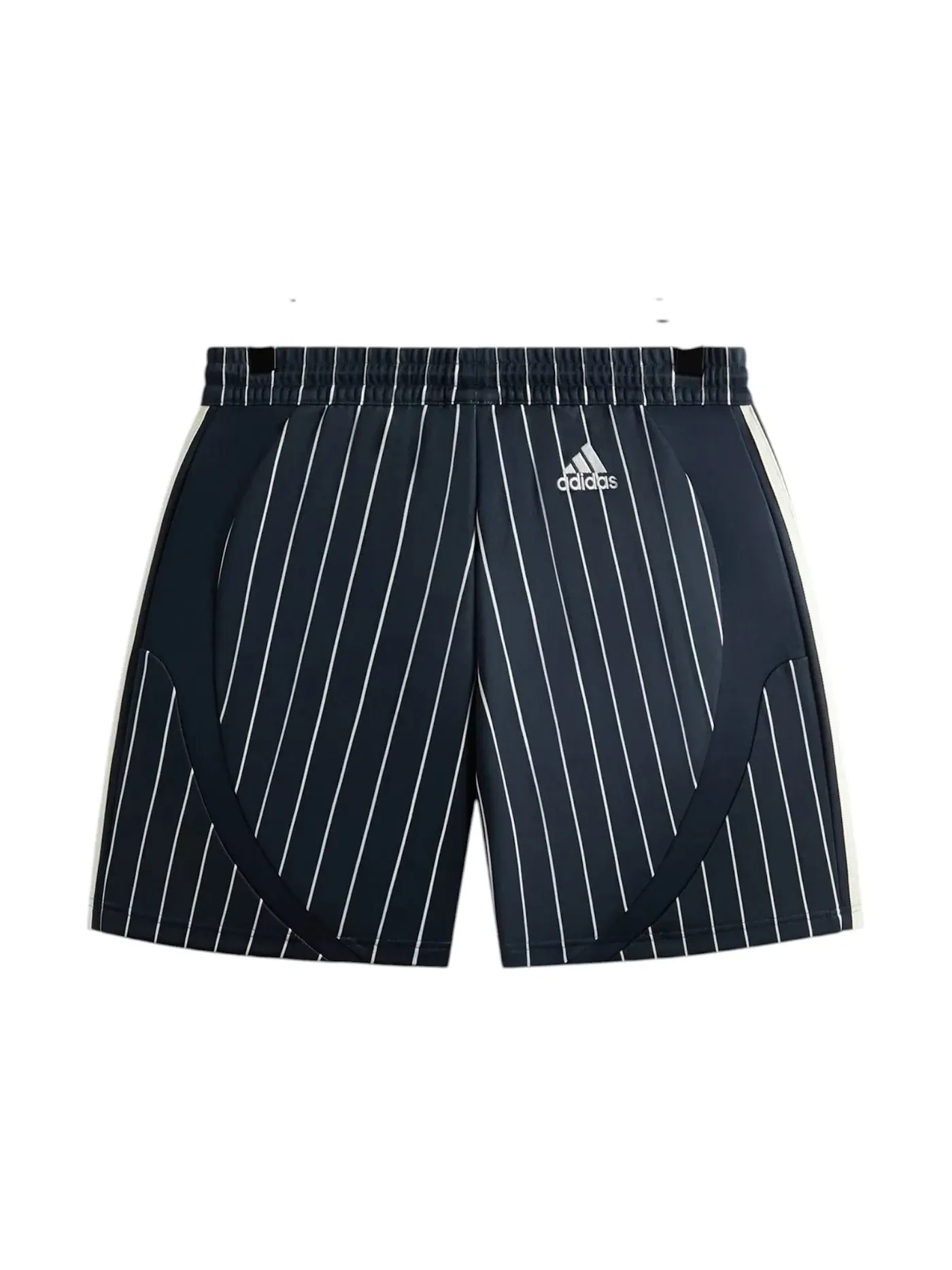 Мужские шорты с полосками Kith x Adidas Football Pinstripe Short — изображение 2 из 2, ночной