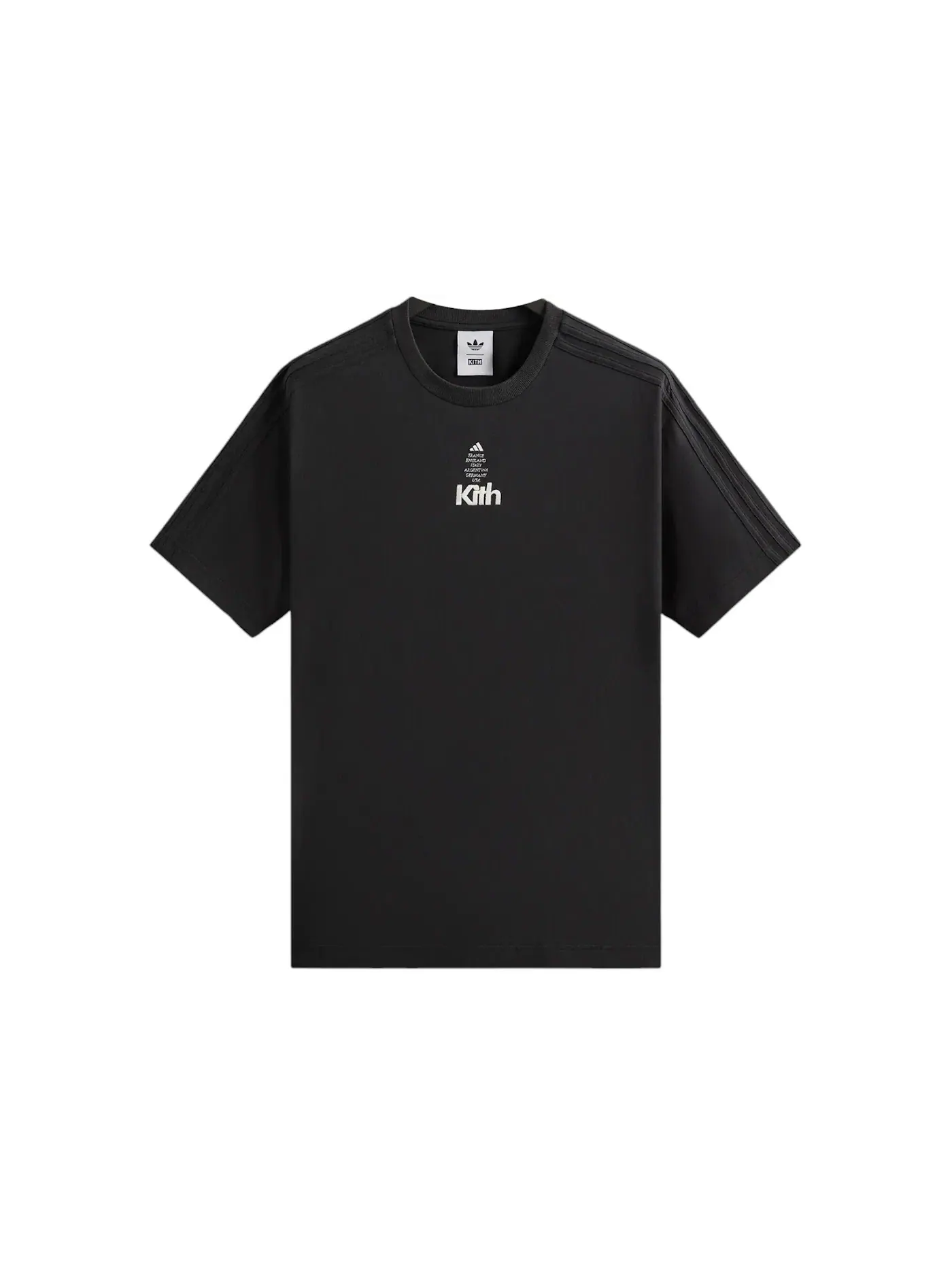 Мужская футболка с принтом Tee Kith — изображение 1 из 2, черный