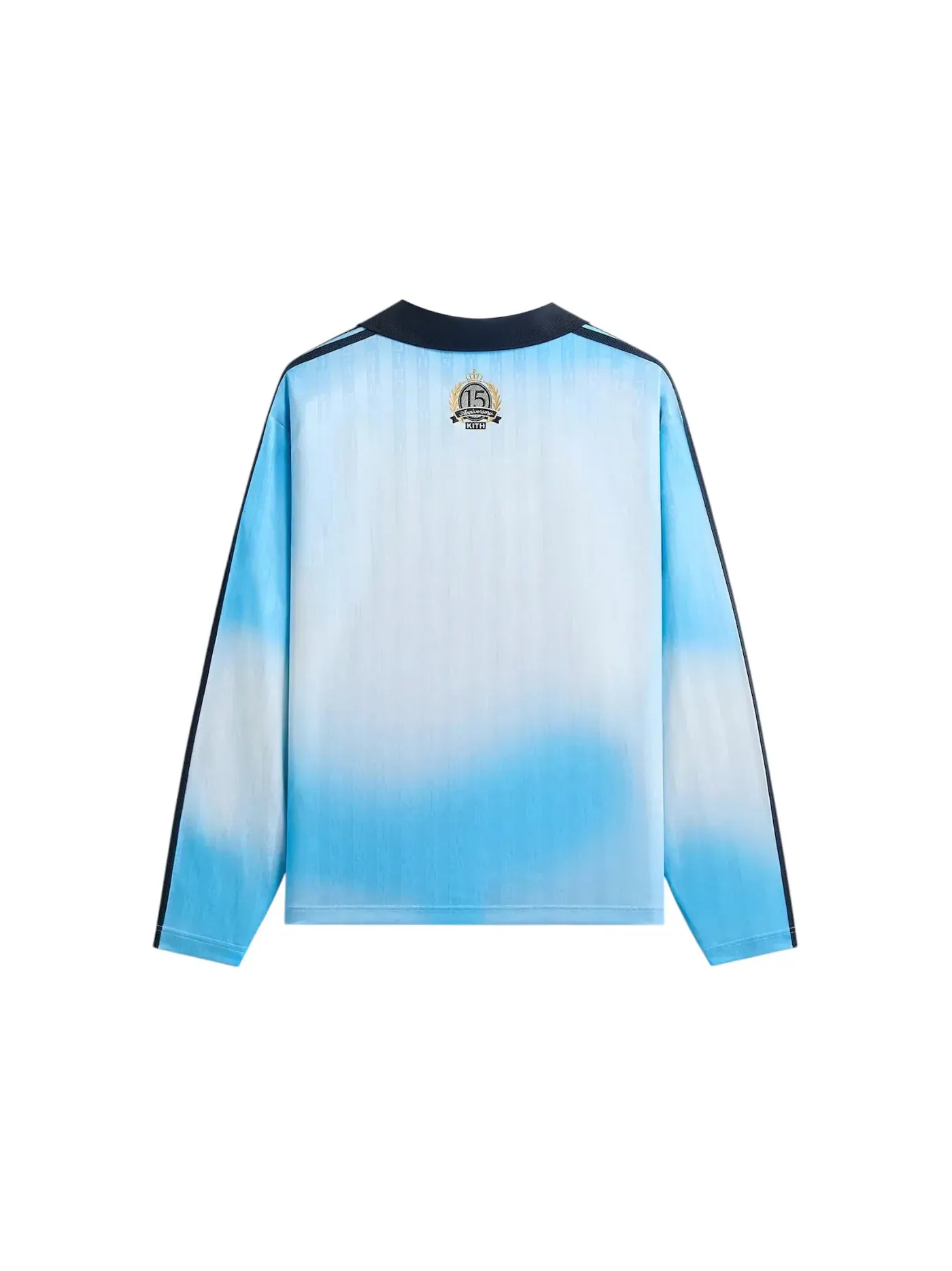 Мужская футболка с длинным рукавом Kith x Adidas Messi Football Blue Goalkeeper Long Sleeve Tee Kith — изображение 2 из 2