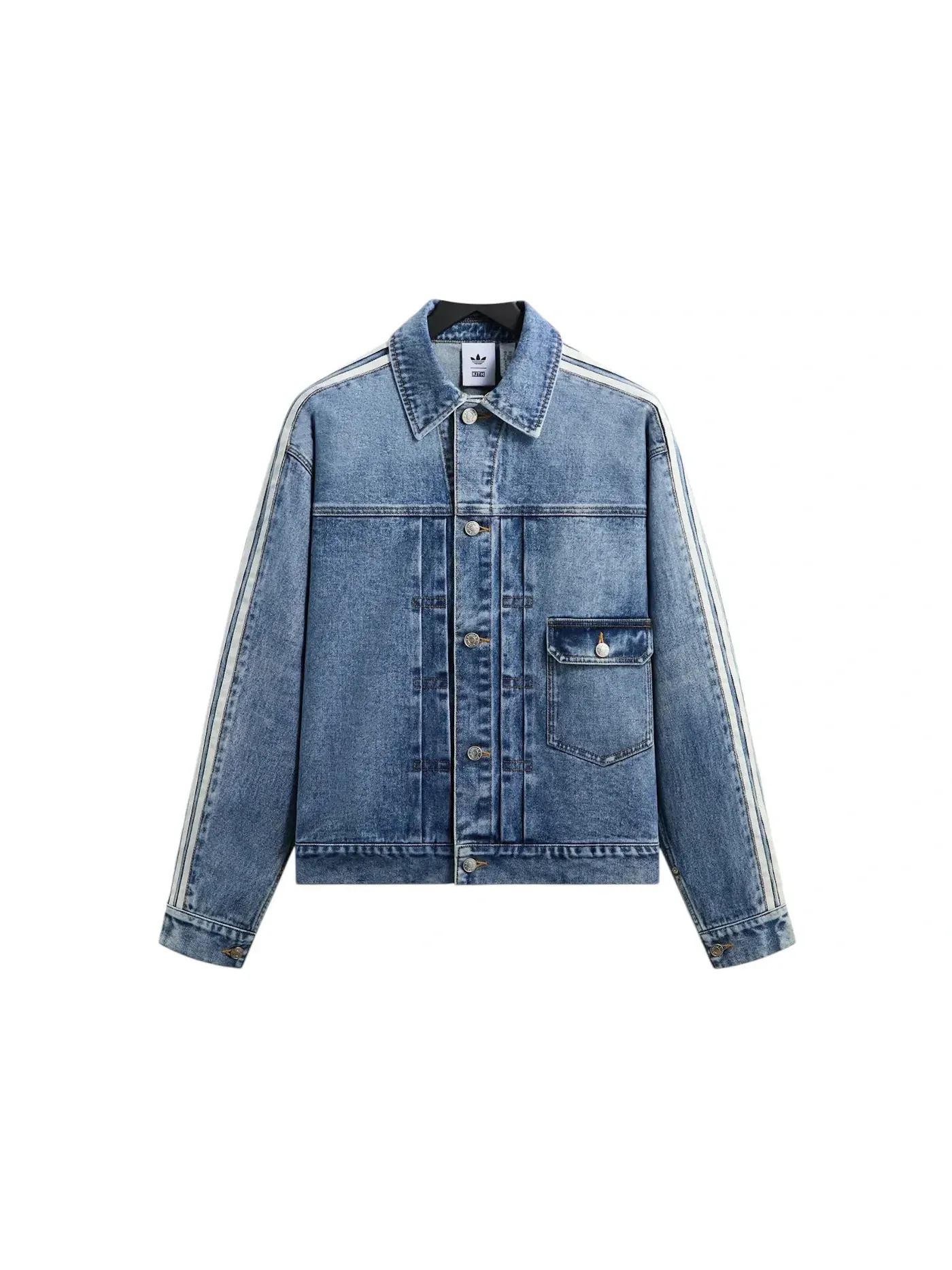 Мужская джинсовая куртка с принтом Jacket Kith, Aurora/Ink — изображение 1 из 2