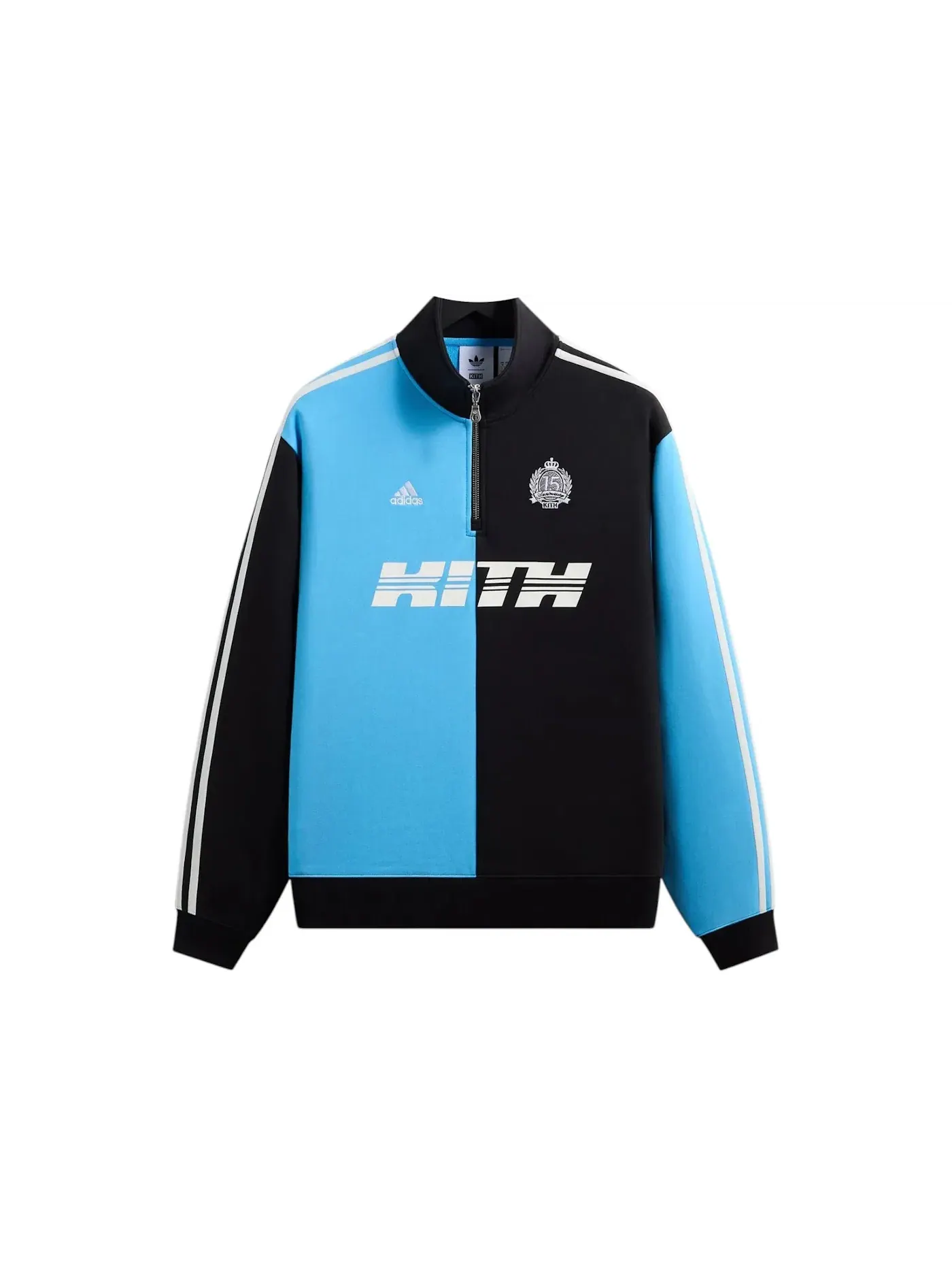 Мужская флисовая куртка с молнией Messi Football Kith — изображение 1 из 2, темно-синий