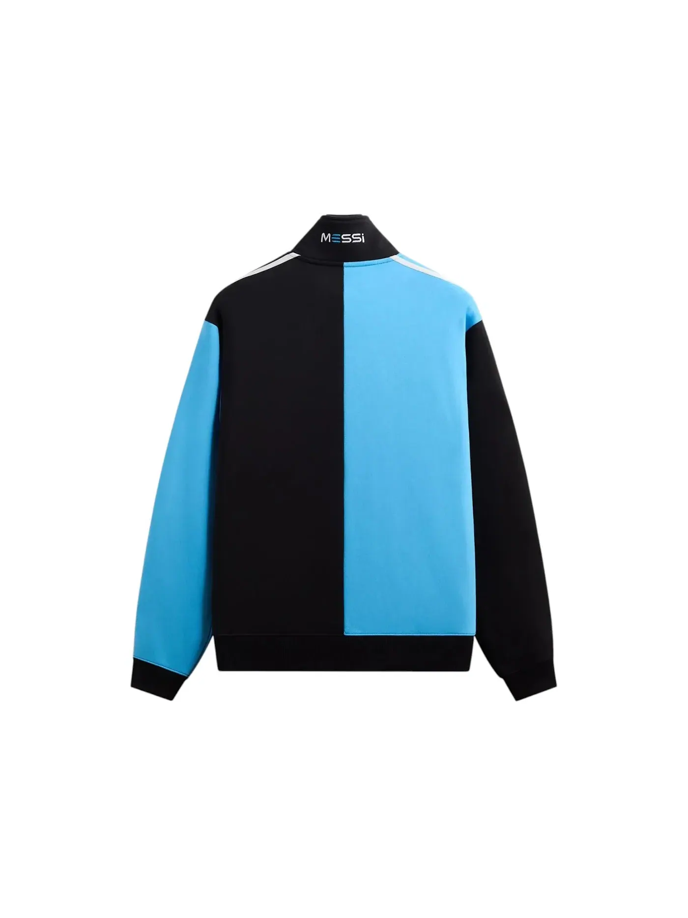 Мужская флисовая куртка с молнией Messi Football Kith — изображение 2 из 2, темно-синий