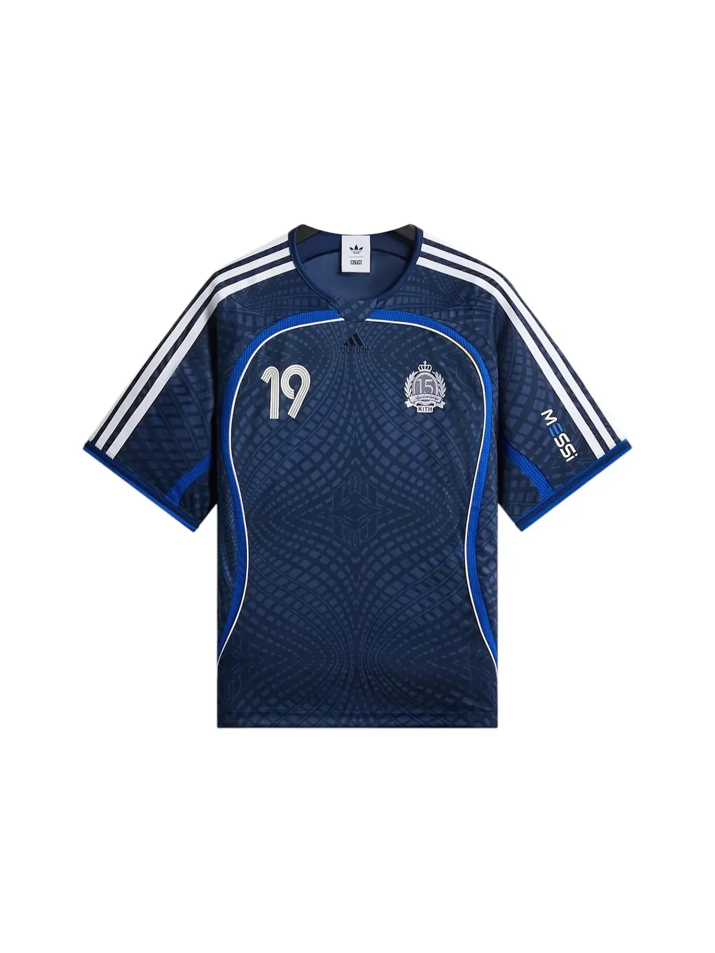 Мужская футболка с принтом Messi Jersey Kith — изображение 1 из 2, темно-синий