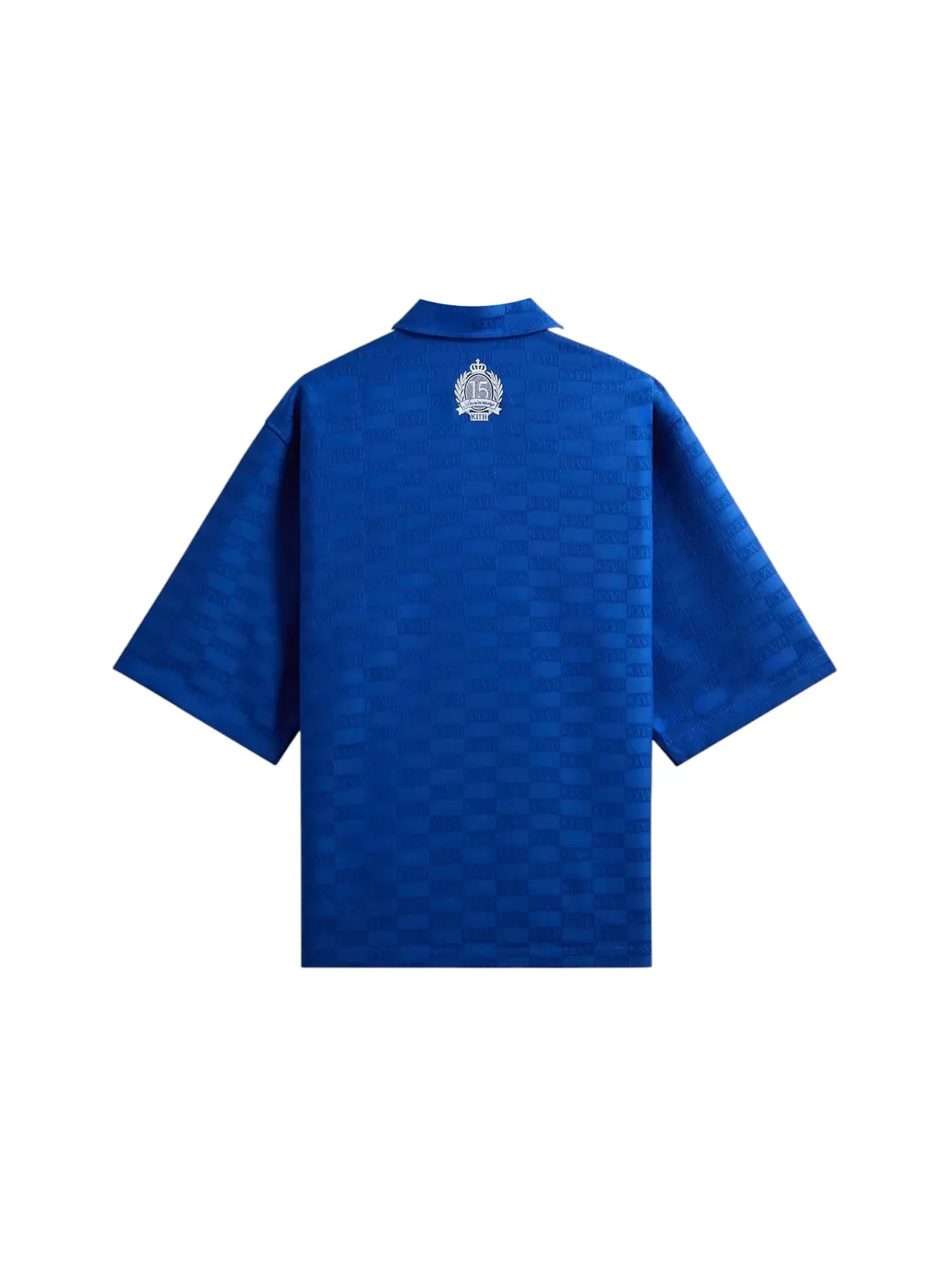 Мужская футболка с принтом Kith x Adidas Messi Football Monogram Shirt — изображение 2 из 2, синий