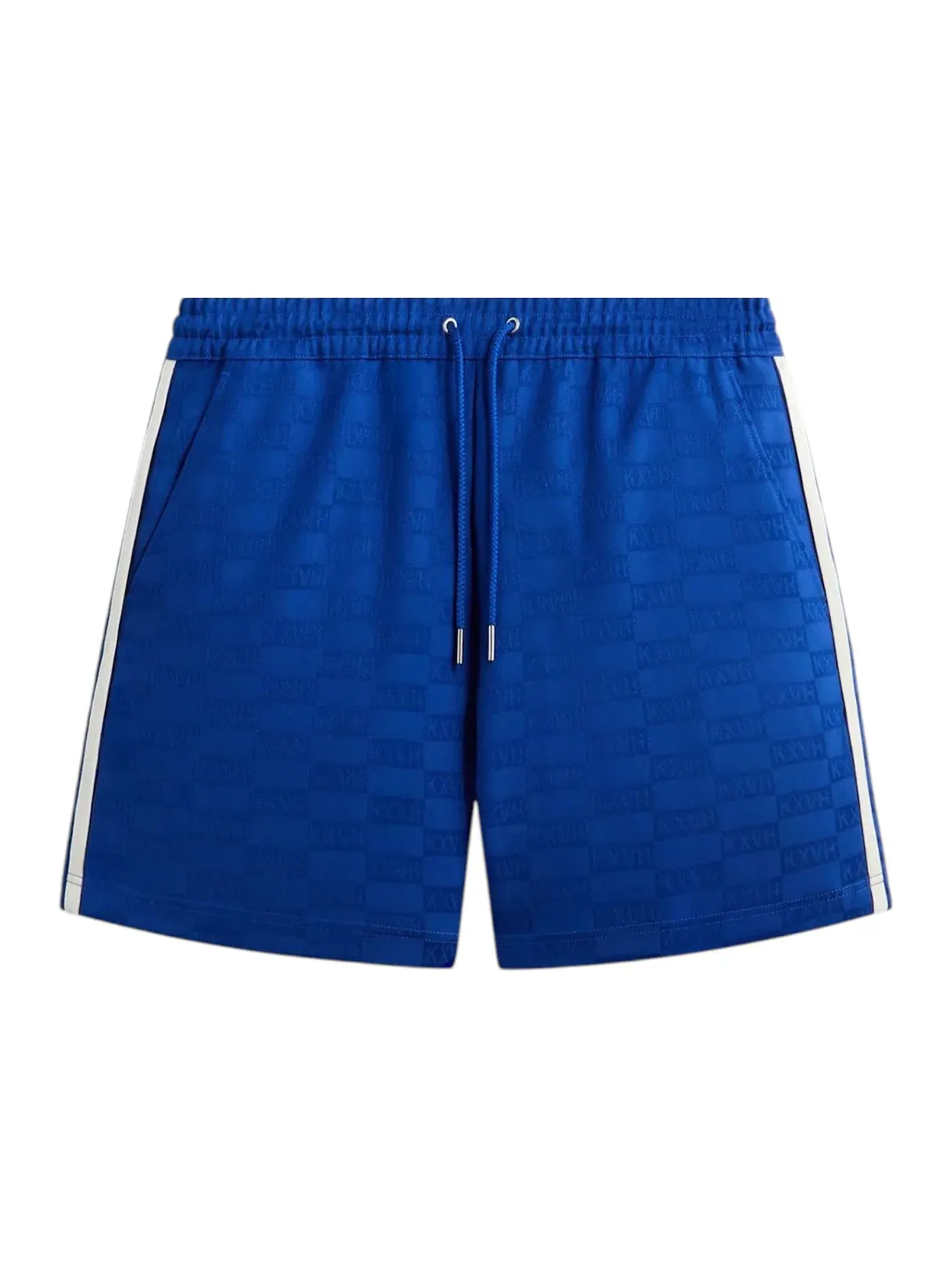 Мужские шорты с монограммой Kith x Adidas Messi Football Monogram Short — изображение 1 из 2, синий