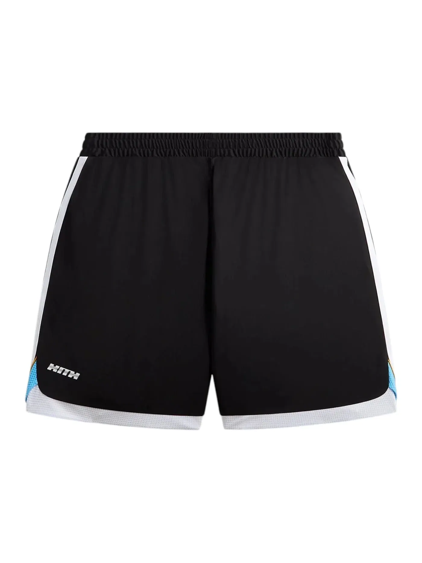 Мужские шорты футбольные Kith x Adidas Messi Football Short — изображение 2 из 2, черный/синий