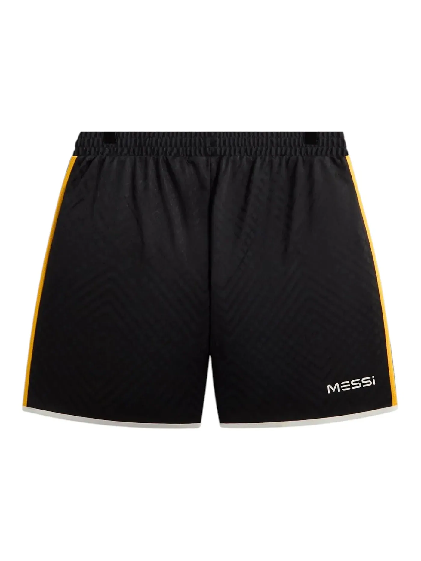 Мужские шорты футбольные Kith x Adidas Messi Football Short — изображение 2 из 2, черный/красный