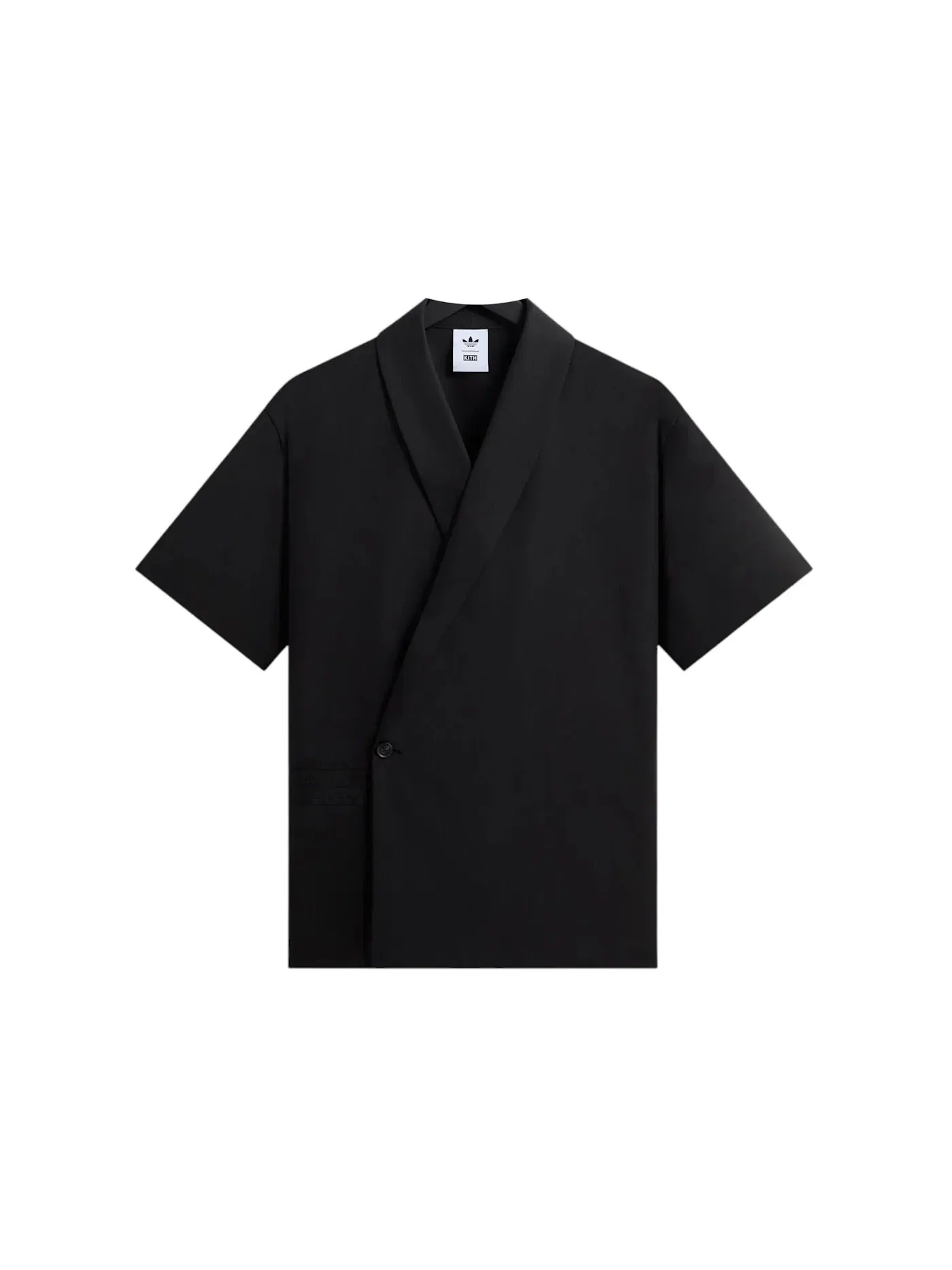 Мужская куртка-обертка Kith x Adidas Messi Football Wrap Jacket — изображение 1 из 2, черный