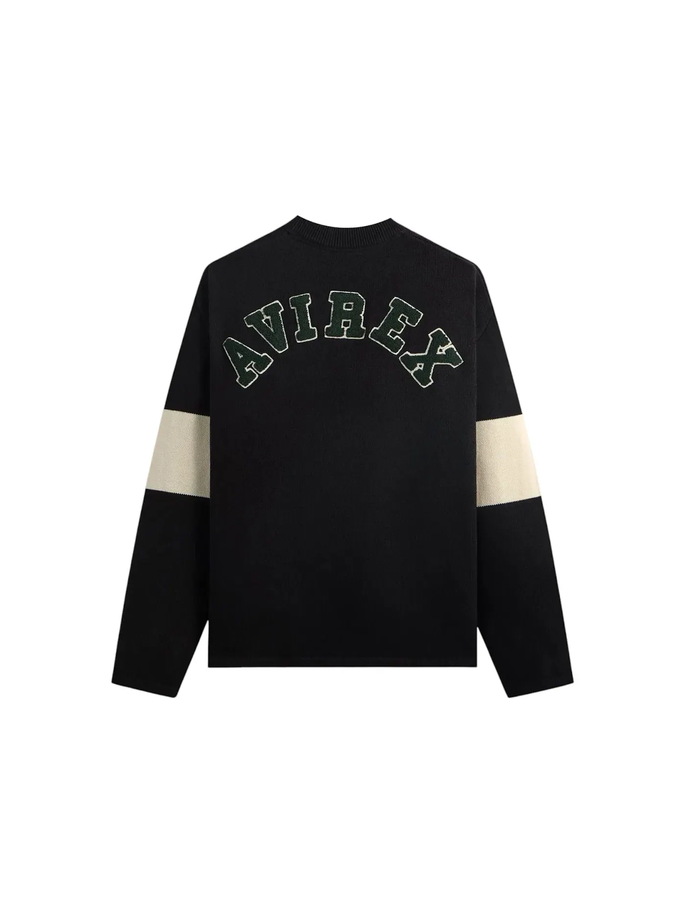 Мужской свитер с принтом Kith x Avirex Beau Knit K Jersey — изображение 2 из 2, черный