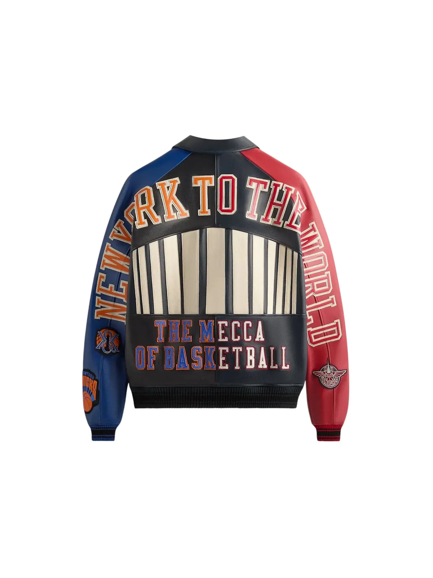 Мужская куртка с принтом Kith x Avirex x New York Knicks Madison Square Garden Icon Jacket Multi — изображение 2 из 2, мульти