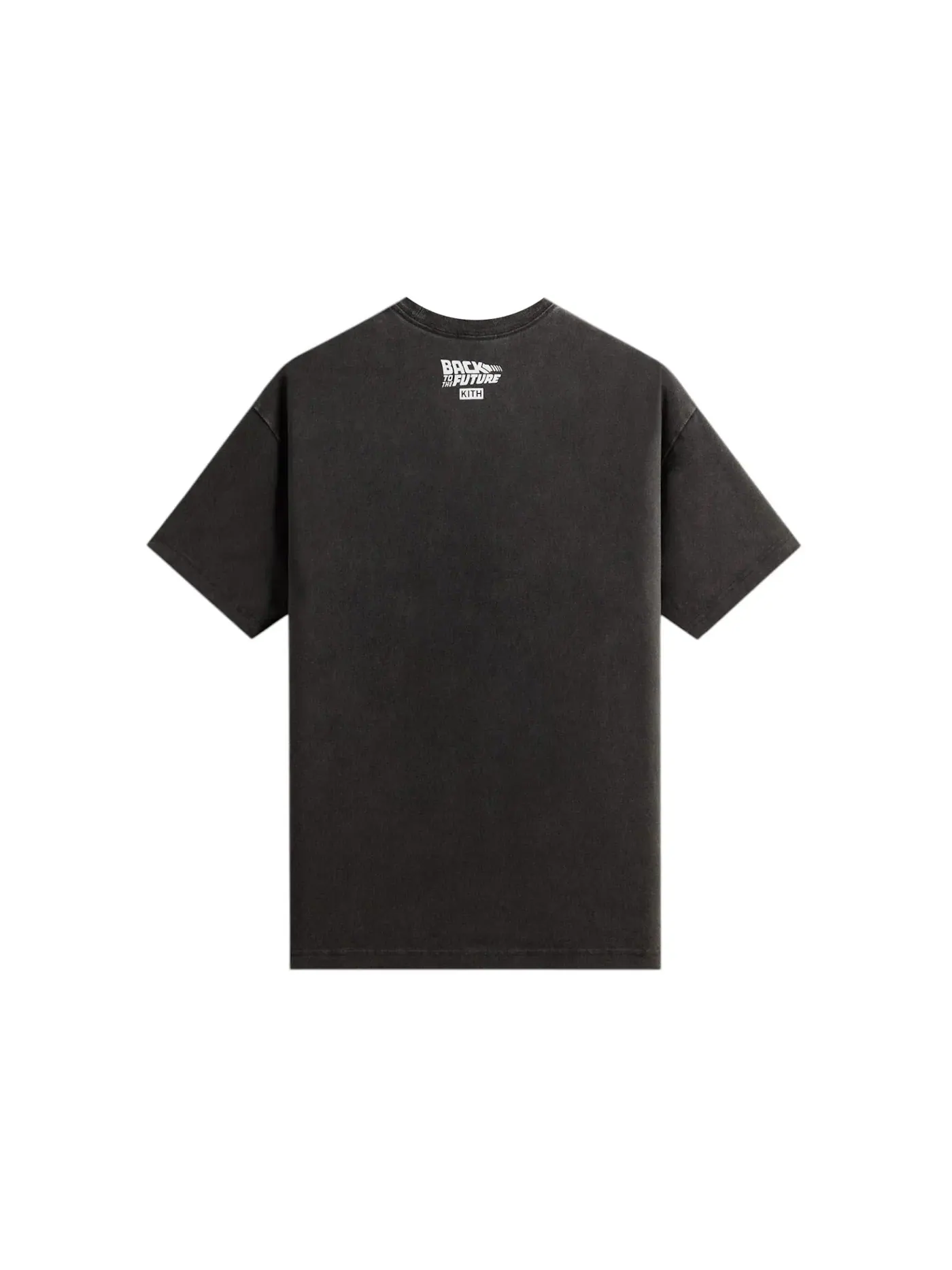 Мужская футболка с принтом Back to 1985 Vintage Tee Kith — изображение 2 из 2, черный