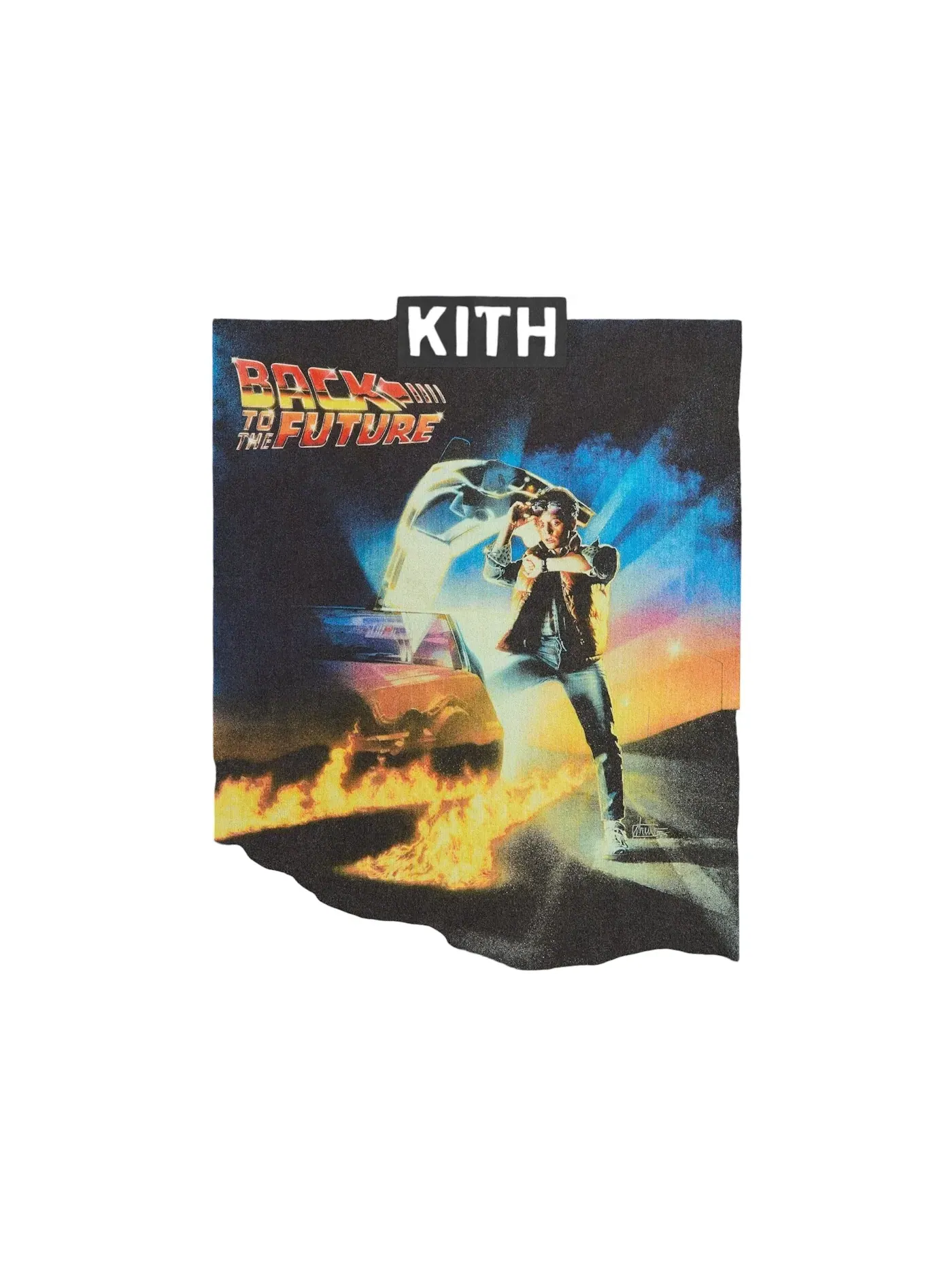 Мужская футболка с принтом Chrome Title Vintage Kith — изображение 2 из 3, черный