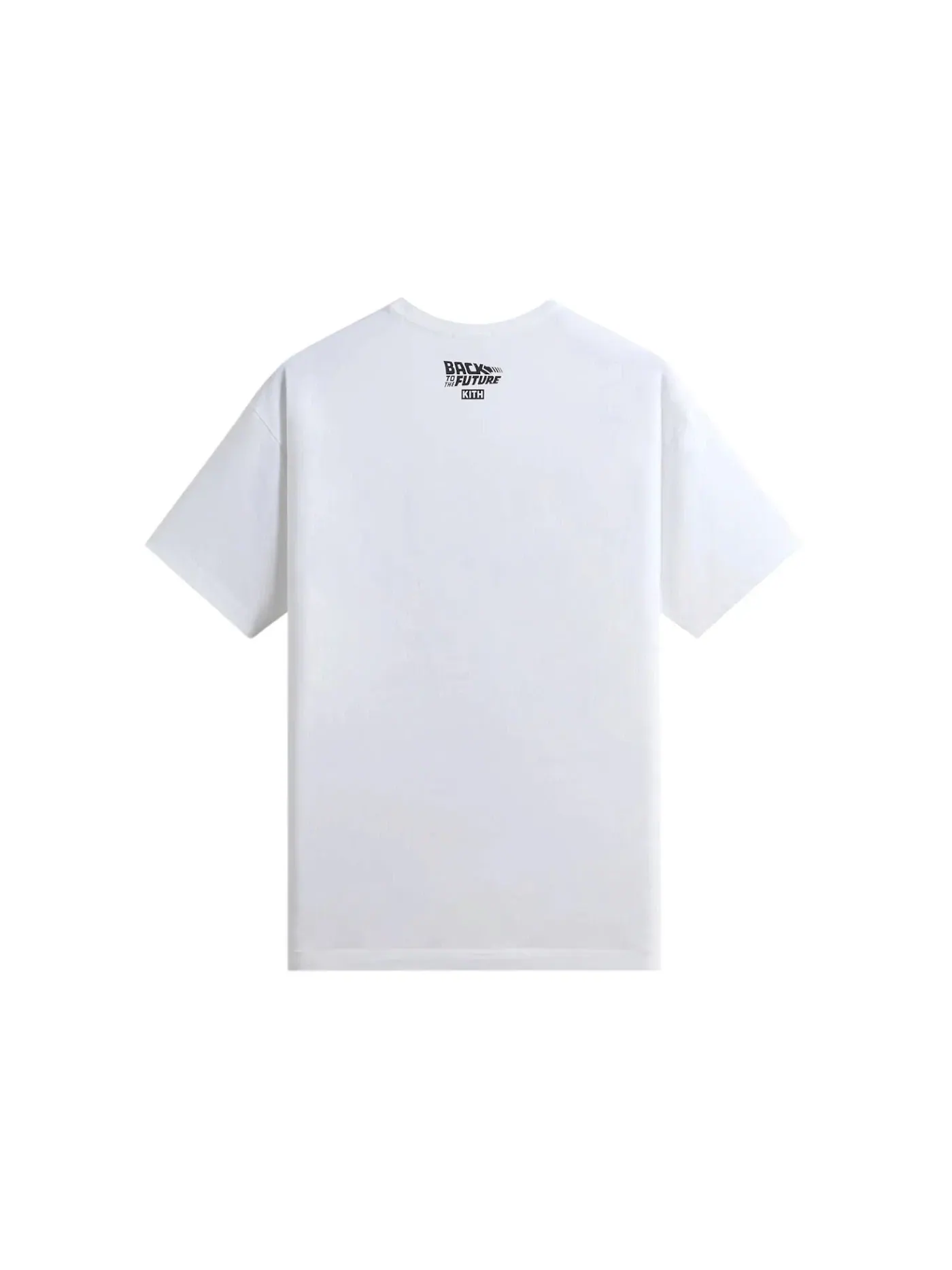Мужская футболка с принтом Kith x Back to the Future II Movie Poster Vintage Tee — изображение 2 из 3, белый