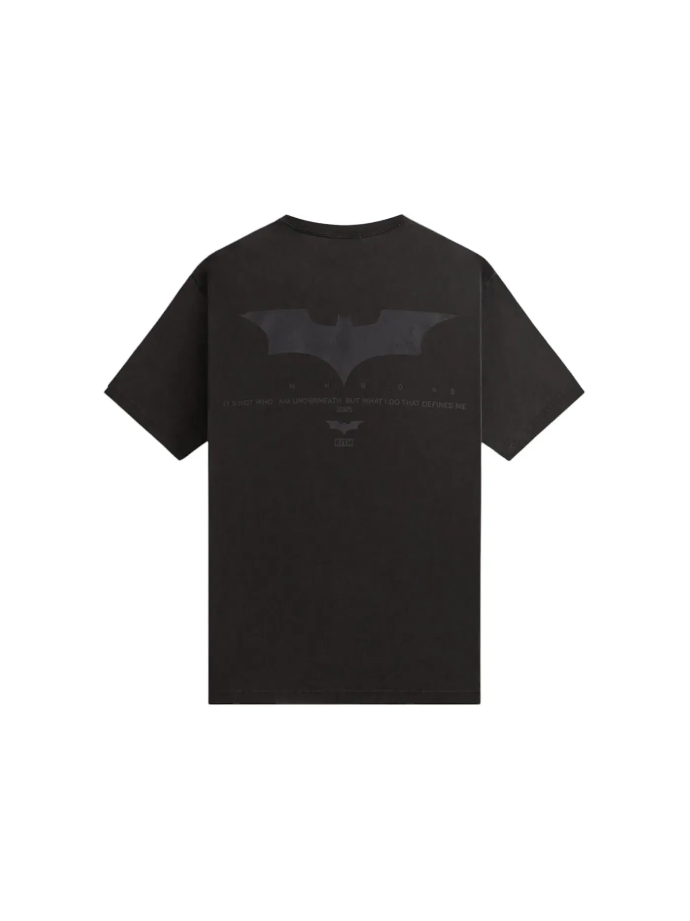 Мужская футболка с принтом Kith x Batman Begins Vintage Tee Kith — изображение 2 из 2, черный