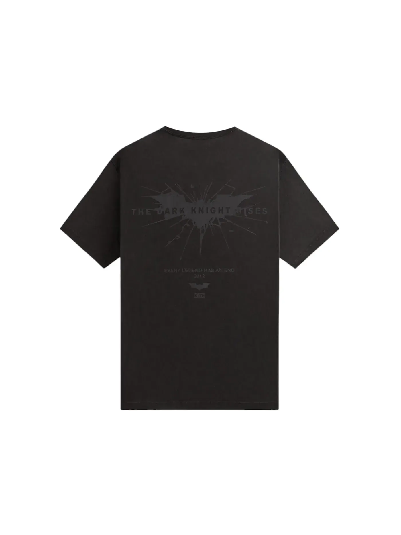 Мужская футболка с принтом Kith x Batman Dark Knight Bane Vintage Tee — изображение 2 из 2, черный