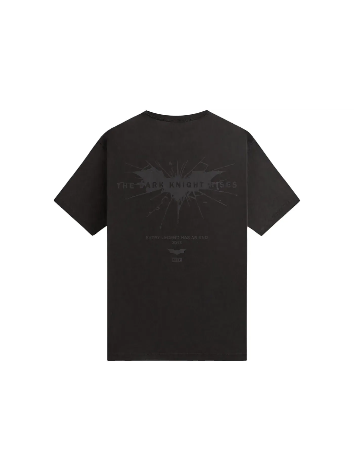 Мужская футболка с принтом Kith x Batman Dark Knight Cw Vintage Tee — изображение 2 из 2, черный