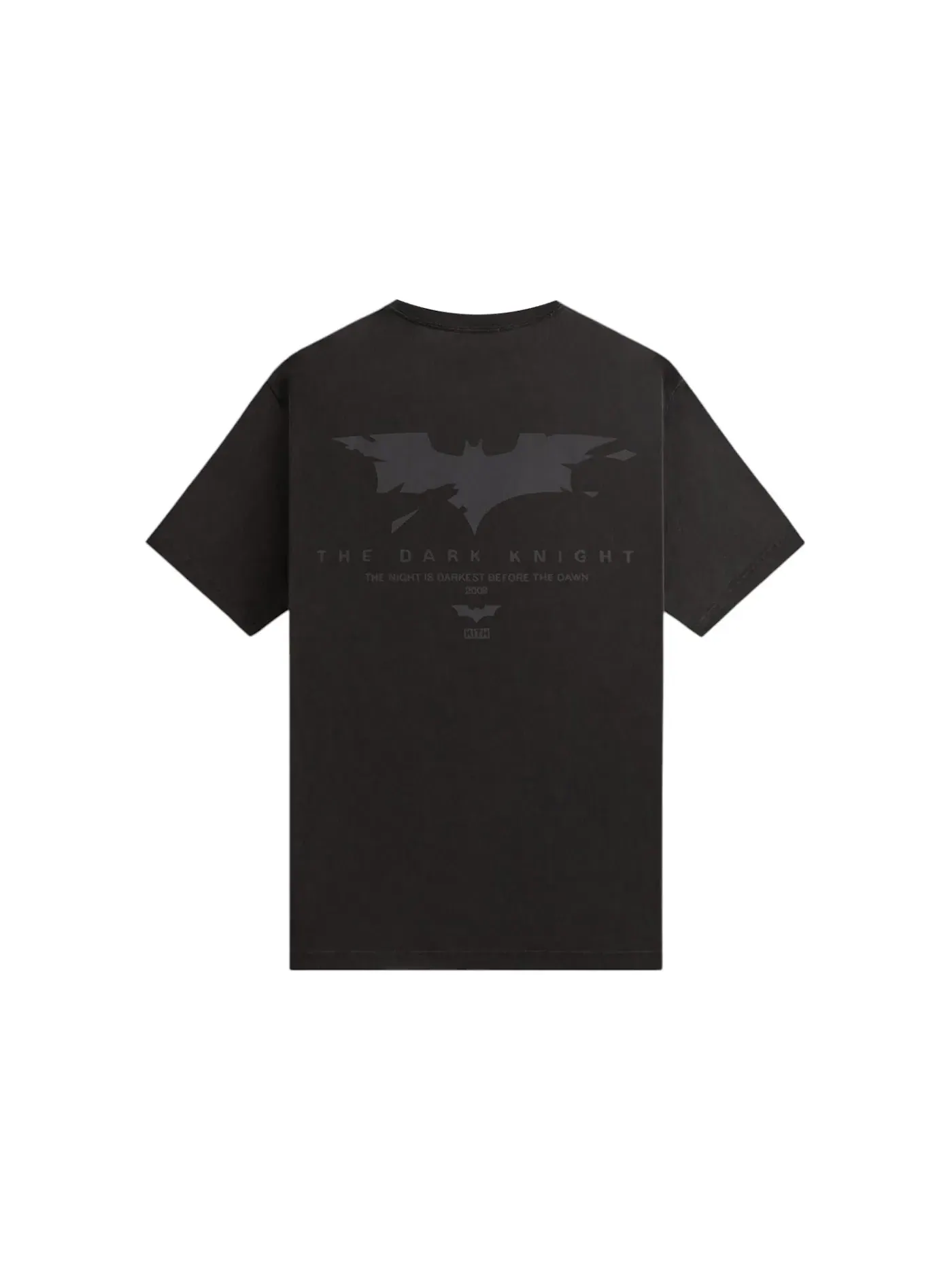 Мужская футболка с принтом Kith x Batman Dark Knight International Vintage Tee — изображение 2 из 2, черный