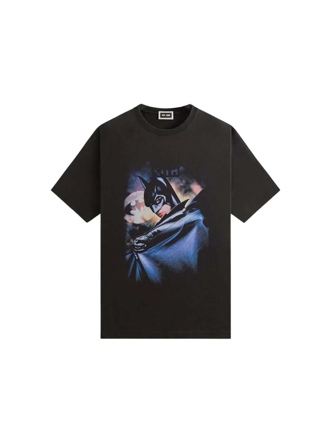 Мужская футболка с принтом Kith x Batman Forever Hero Vintage Tee Kith — изображение 1 из 2, черный