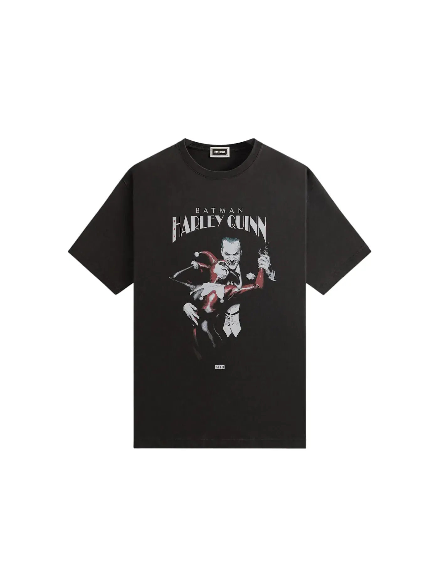 Мужская футболка с принтом Kith x Batman Harley Quinn Vintage Tee Kith — изображение 1 из 2, черный