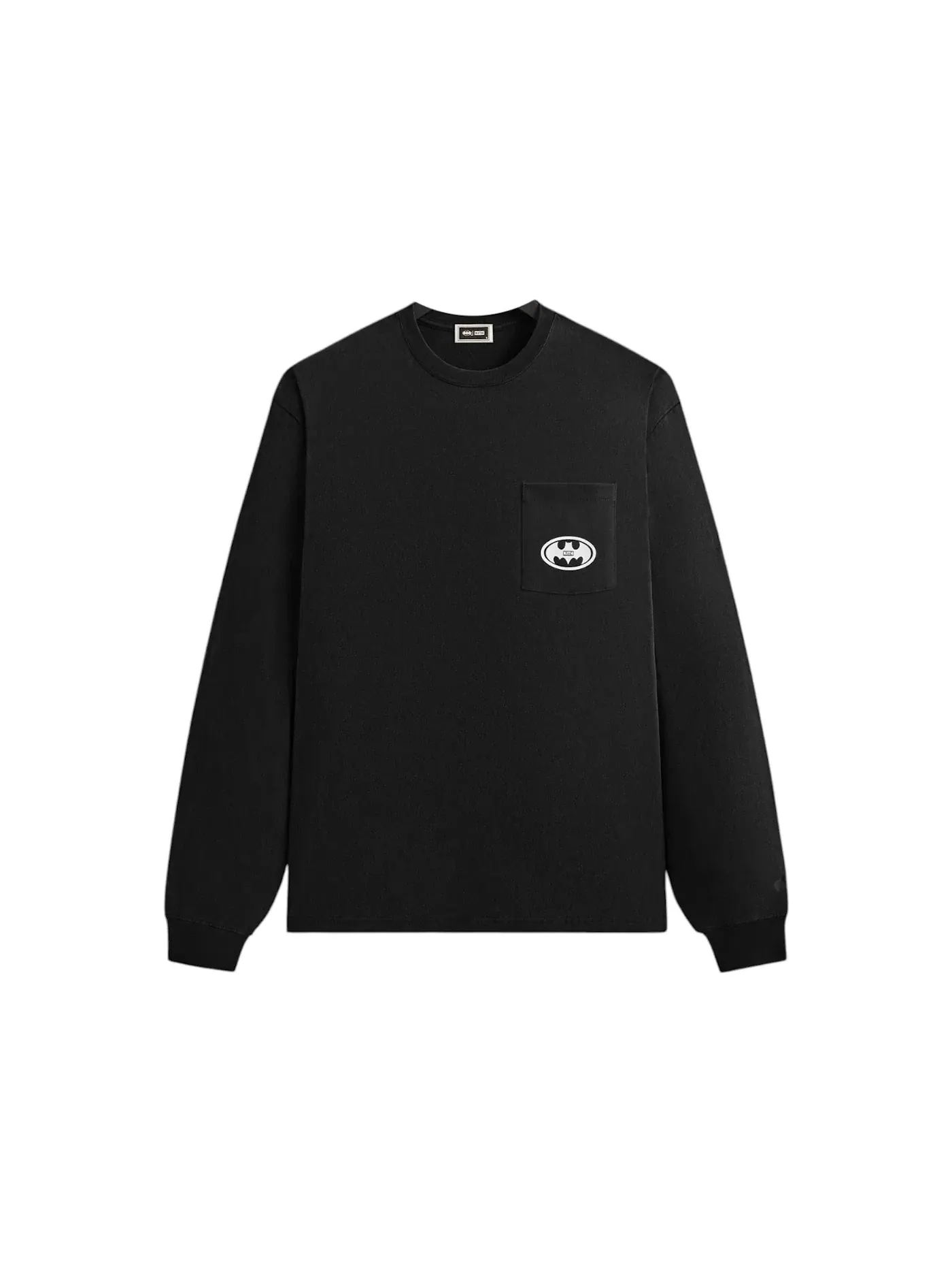 Мужская футболка с длинным рукавом Kith x Batman History Vintage Pocket Long Sleeve Tee Kith — изображение 1 из 2, черный