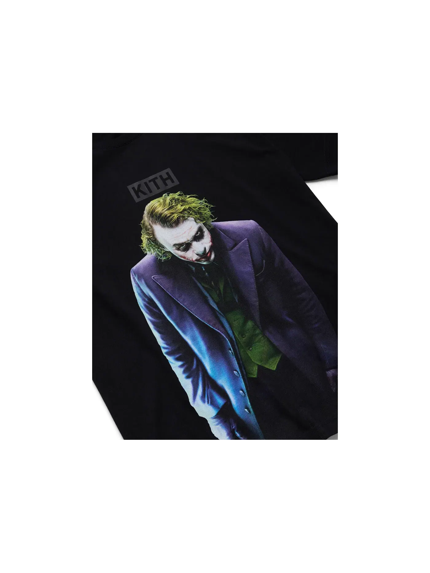 Мужская футболка с принтом Kith Batman Joker Tee — изображение 2 из 5, черный