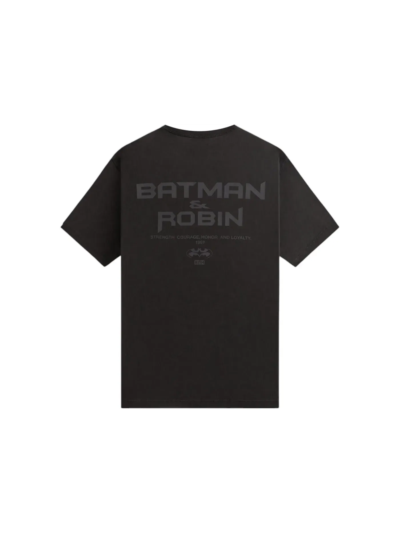 Мужская футболка с принтом Kith x Batman Just Us Vintage Tee Kith — изображение 2 из 2, черный