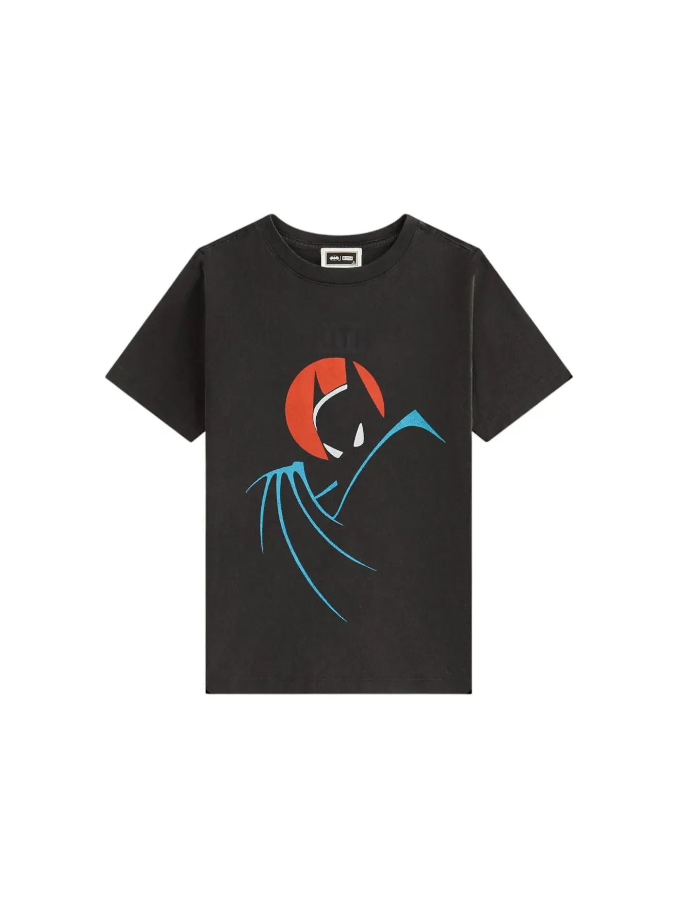 Детская футболка с принтом Kith x Batman Kids Animated Vintage Tee Kith — изображение 1 из 2, черный
