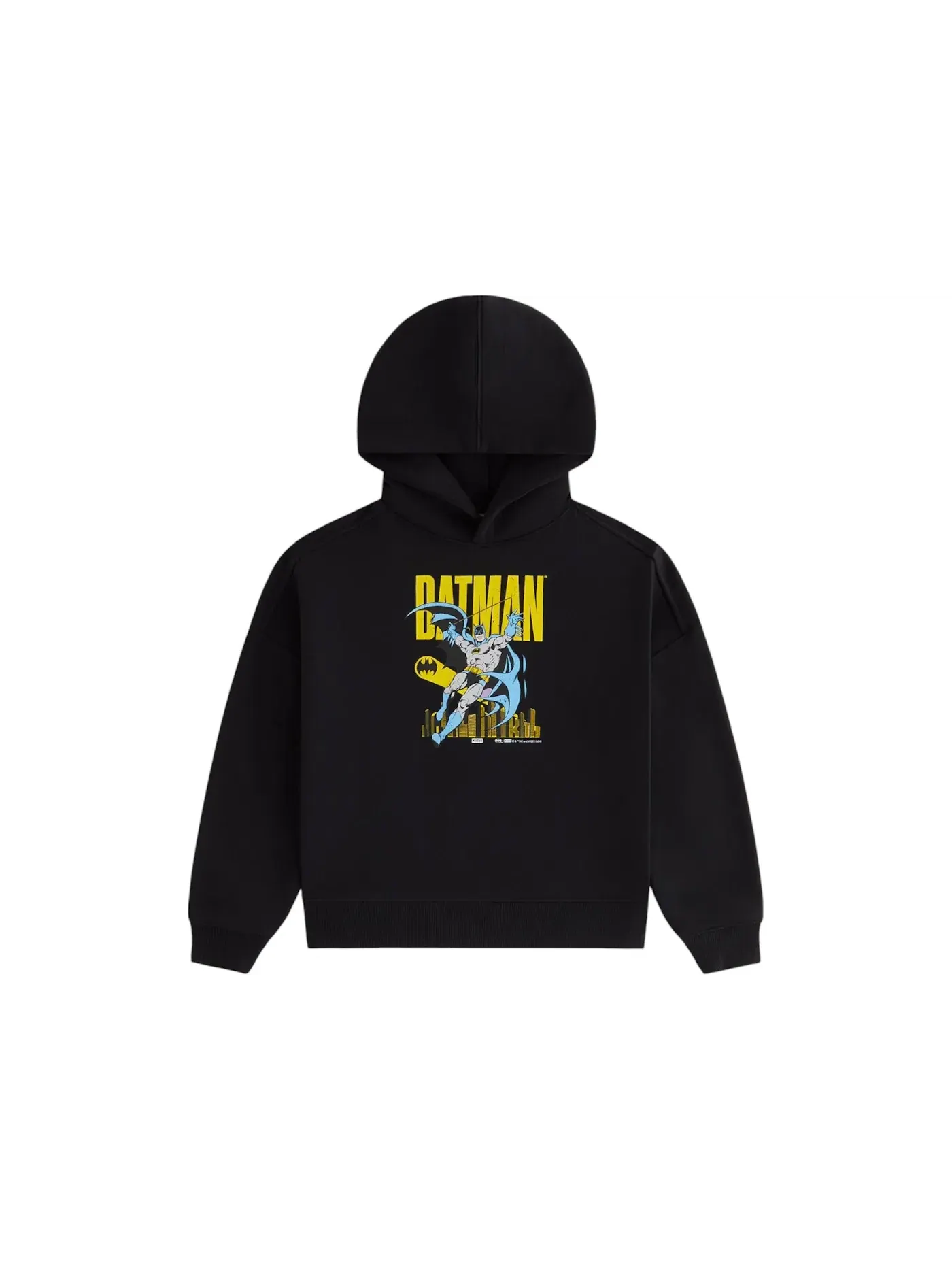 Детский худи с принтом Kith x Batman Kids Classic Vintage Black — изображение 1 из 2