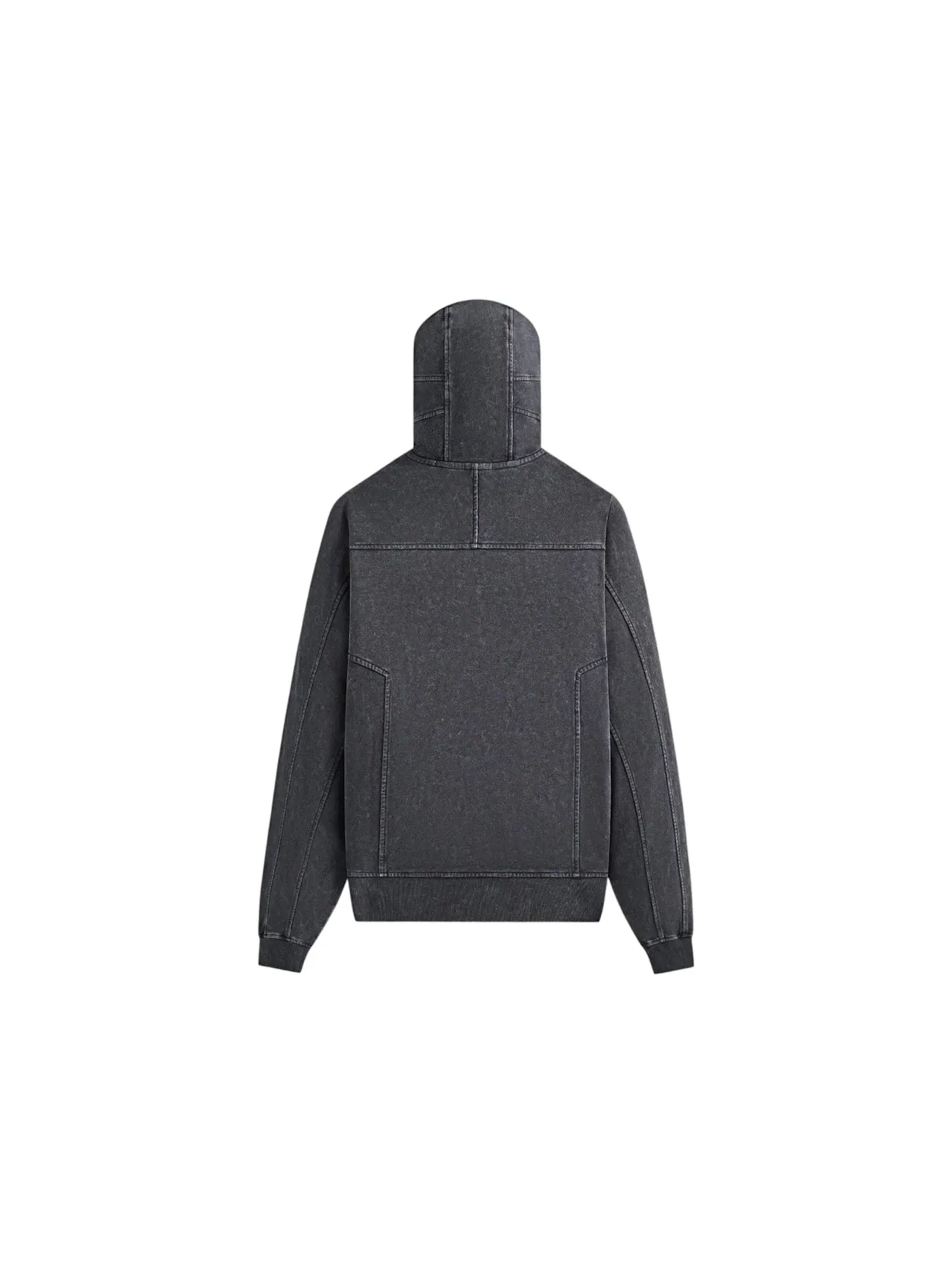 Мужская худи с четверть-молнией и мотоциклетным дизайном Kith x Batman Hoodie — изображение 2 из 2, черный