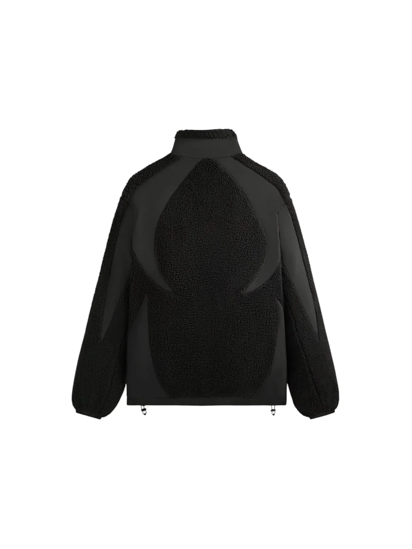 Мужская куртка-бомбер из флиса Kith x Batman Quarter Zip Sherpa Jacket — изображение 2 из 2, черный