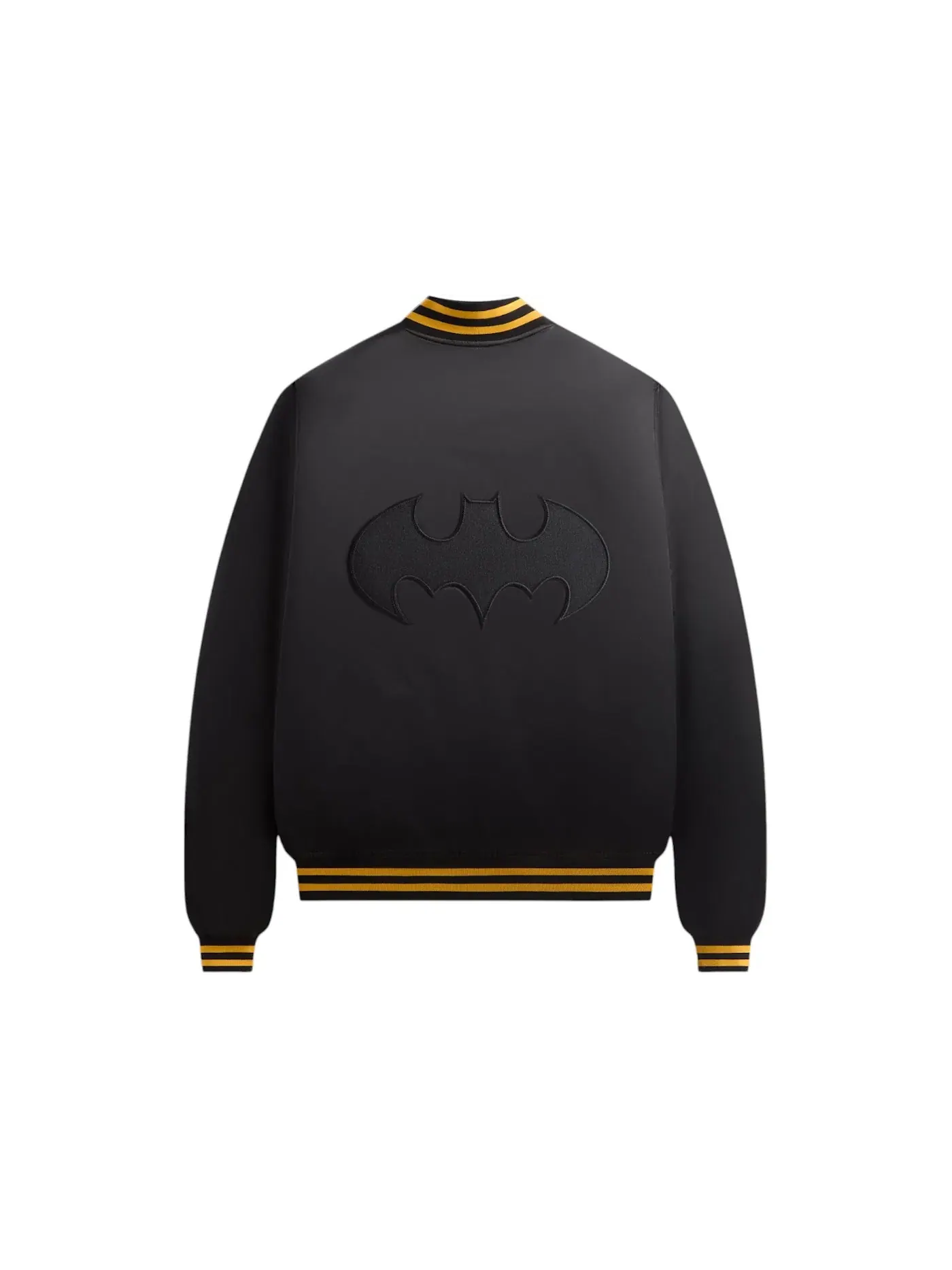 Мужская куртка-бомбер из сатина Kith x Batman Black — изображение 2 из 2