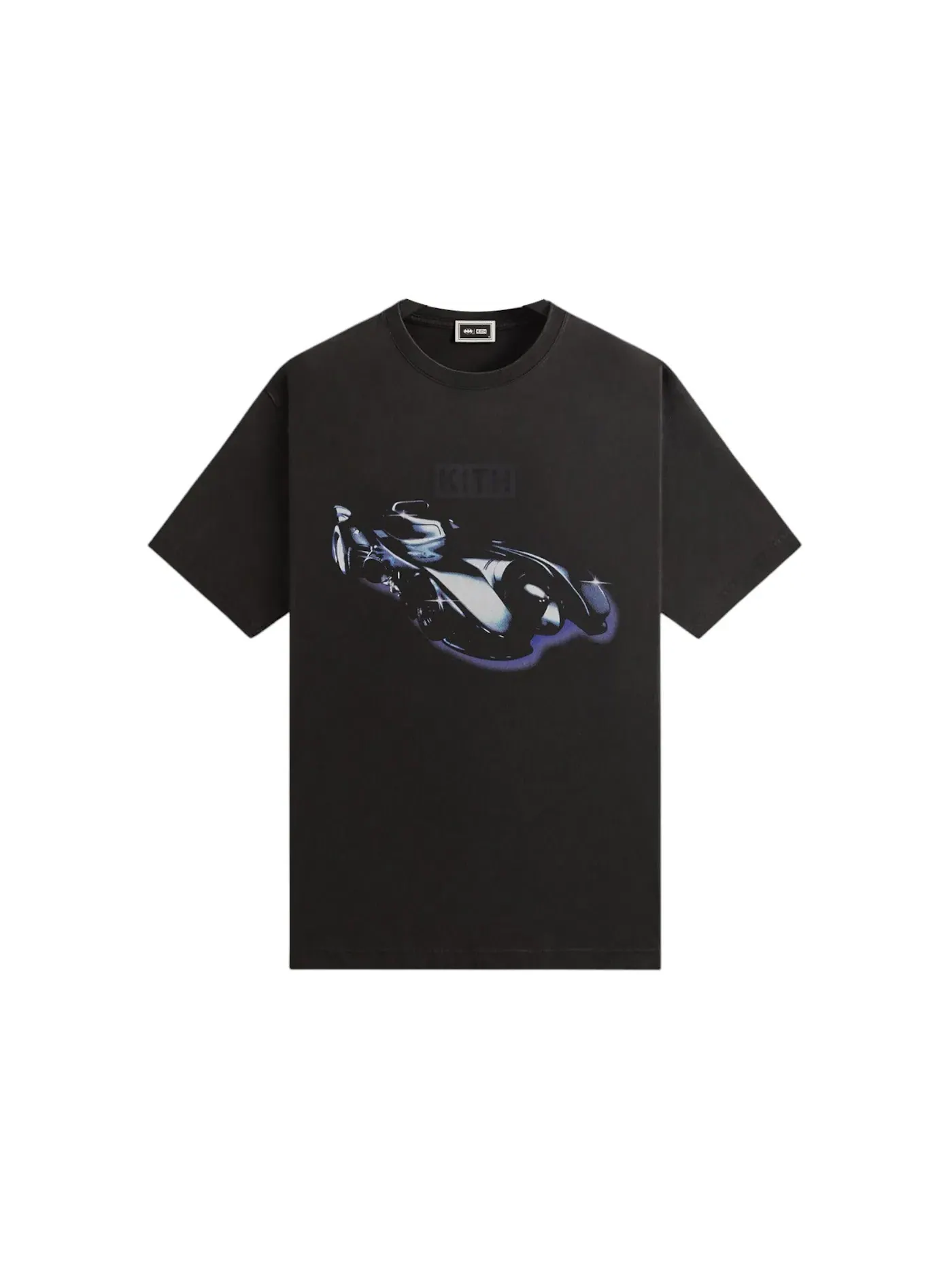 Мужская футболка с принтом Kith x Batman Schematics Vintage Tee — изображение 1 из 2, черный