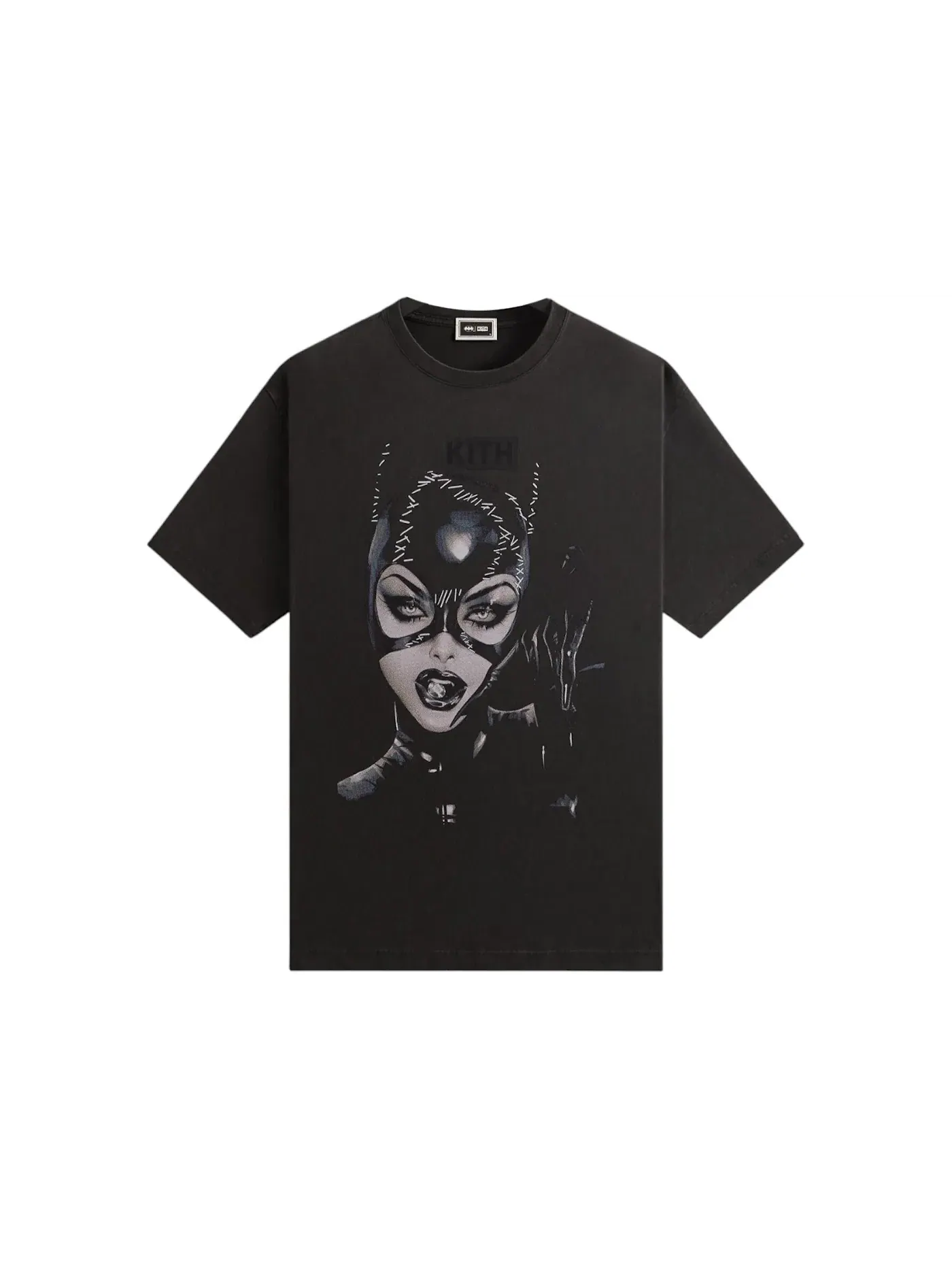 Мужская футболка с принтом Selina Kyle Vintage Tee Kith — изображение 1 из 2, черный