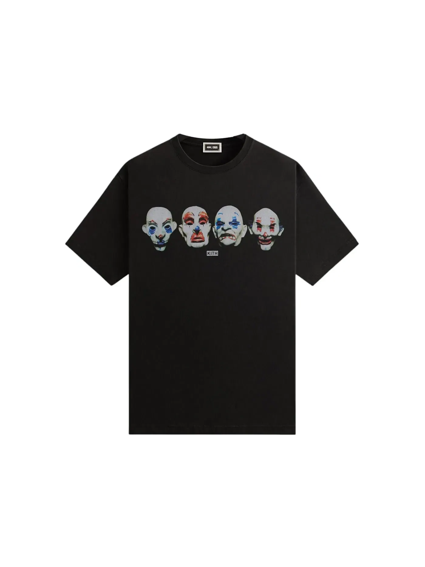 Мужская футболка с принтом Kith x Batman Thugs Vintage Tee — изображение 1 из 2, черный