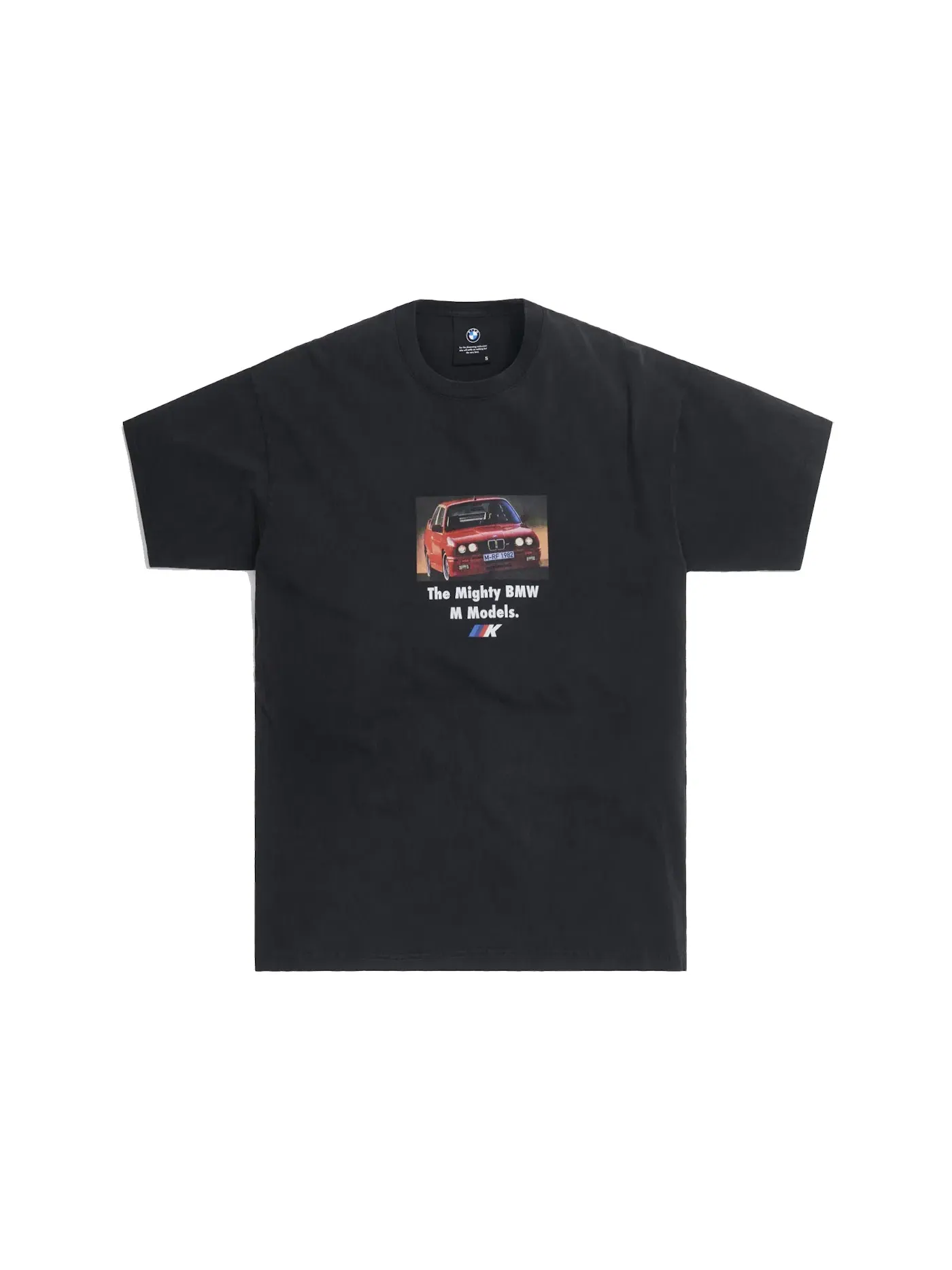 Мужская футболка с принтом Kith x BMW Mighty M Vintage Tee — изображение 1 из 2, черный