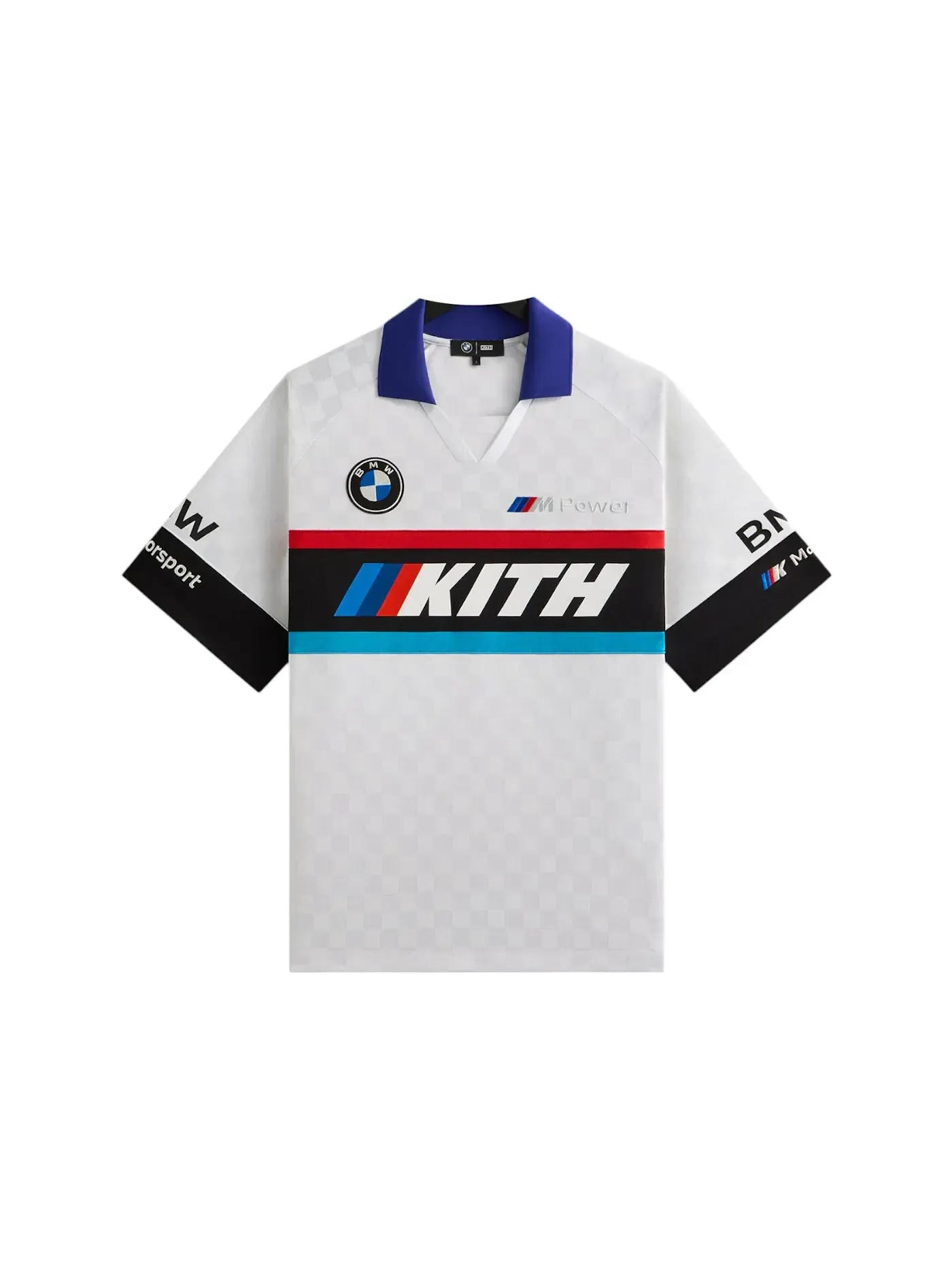 Мужская джерси-футболка с принтом Jersey Kith — изображение 1 из 1, белый