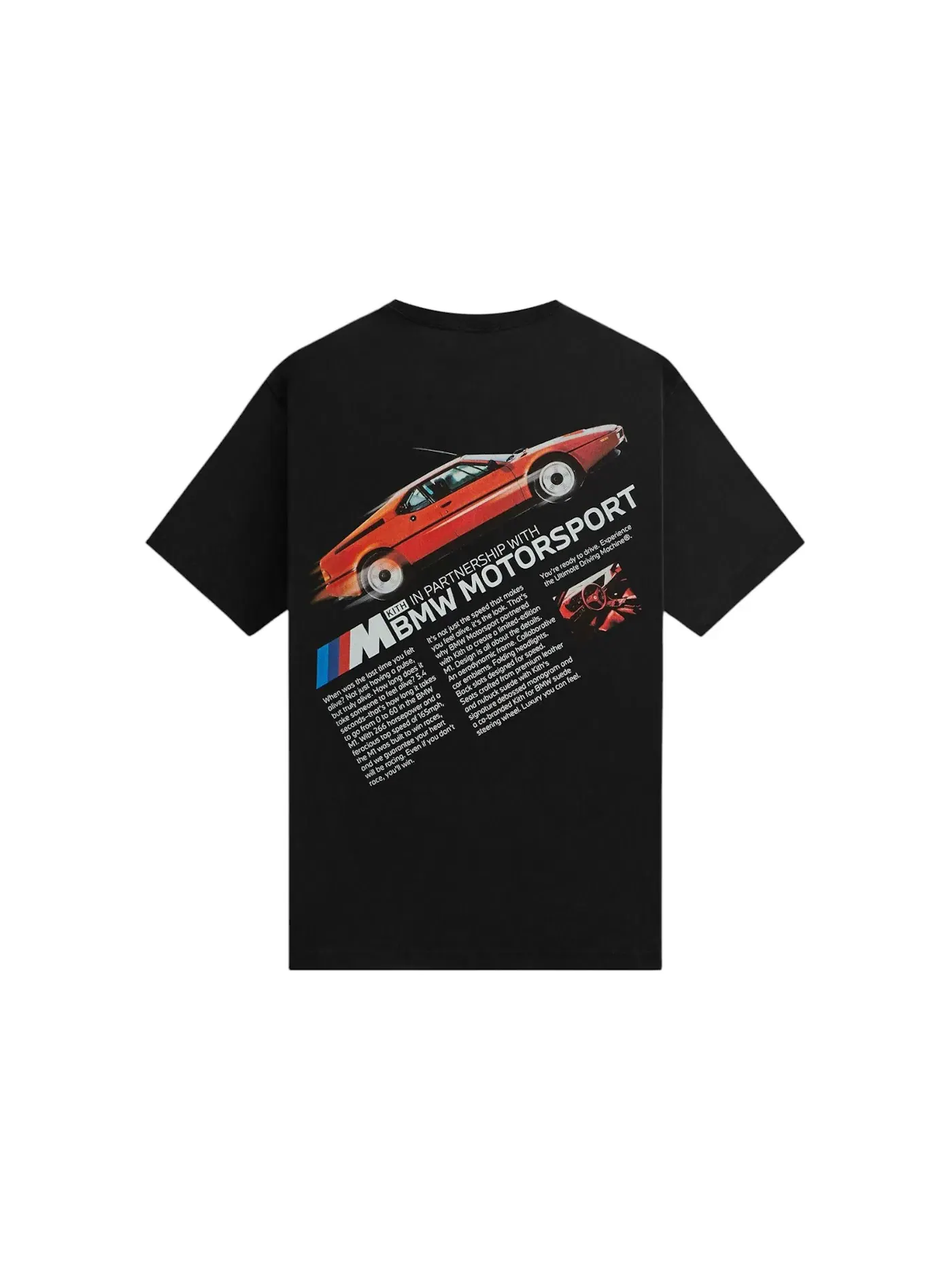 Мужская футболка с принтом Kith x BMW Motorsport Ad Pocket Tee Kith — изображение 2 из 2, черный